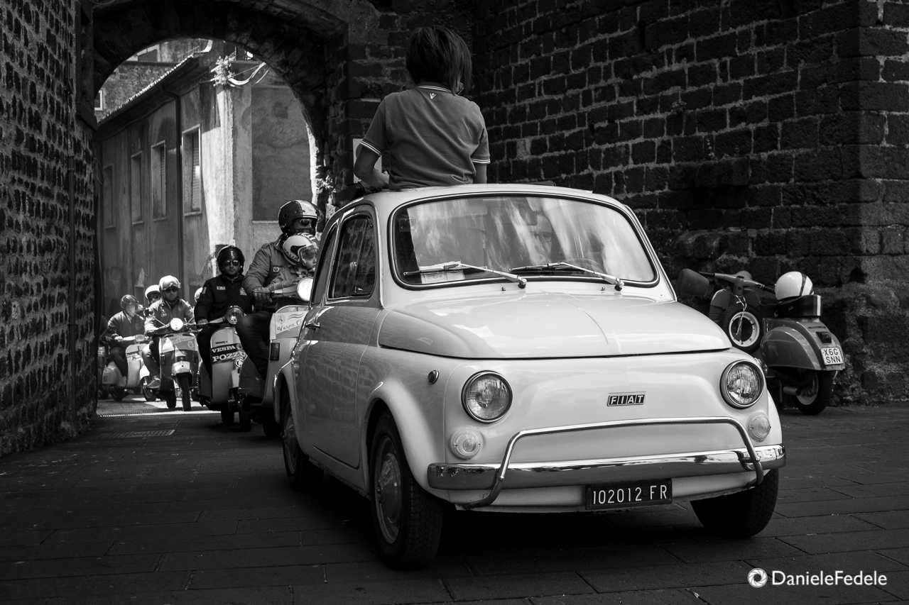 Al raduno Vespa Club Pofi