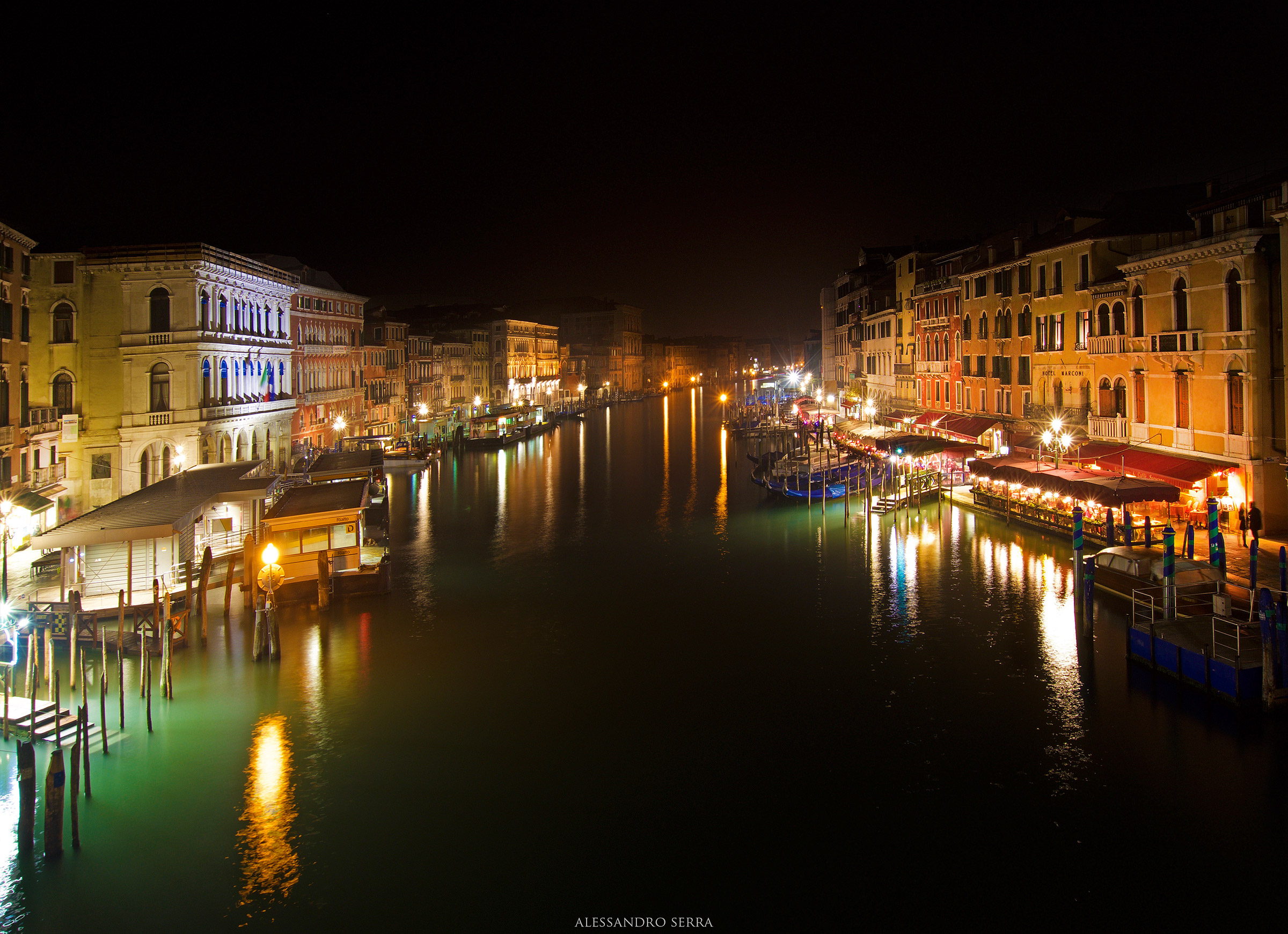 Grand Canal at night