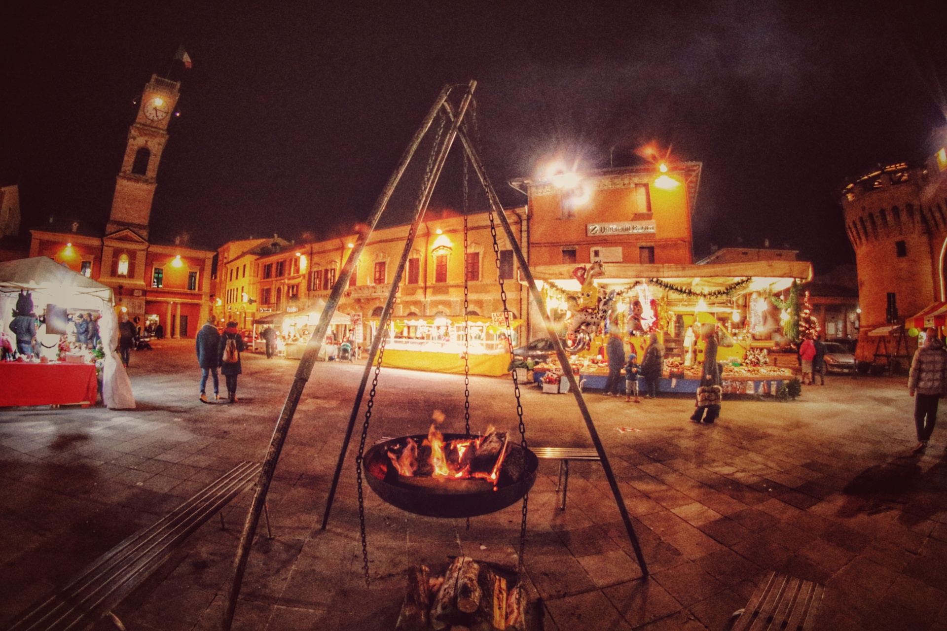 ..il calore che scalda il Natale..