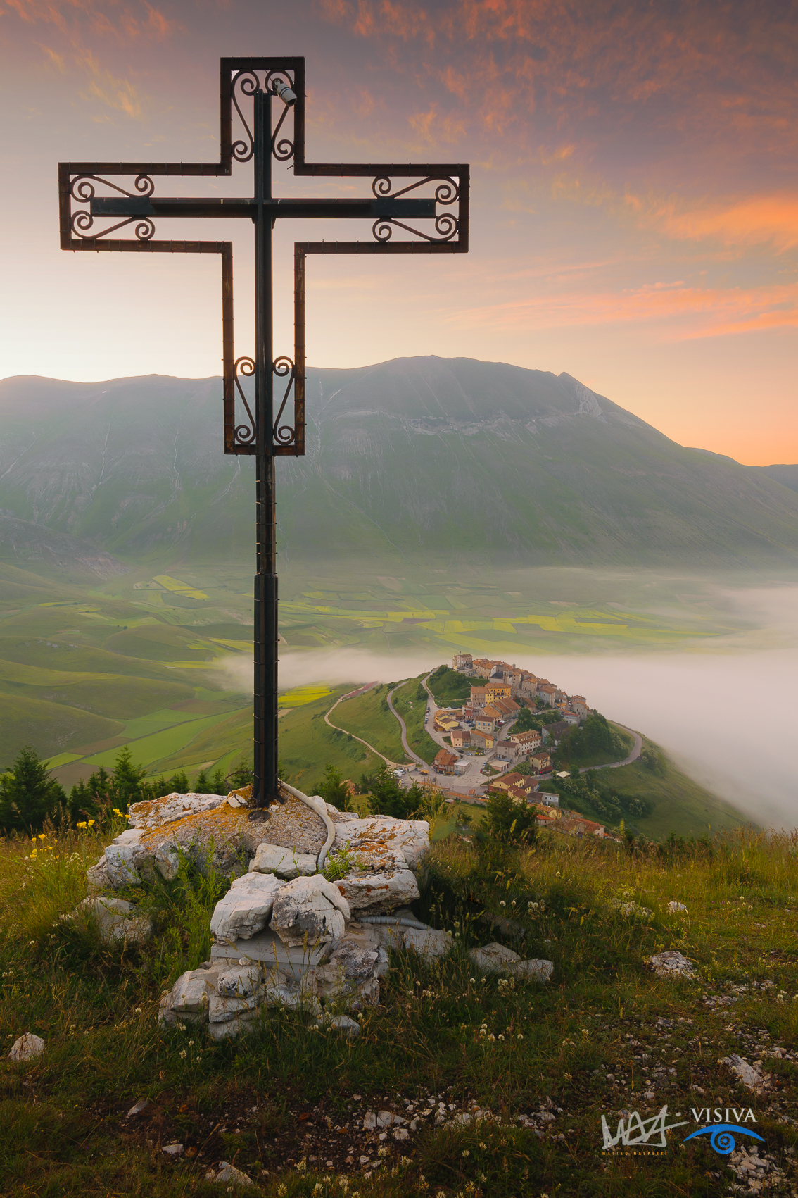 Castelluccio dalla croce