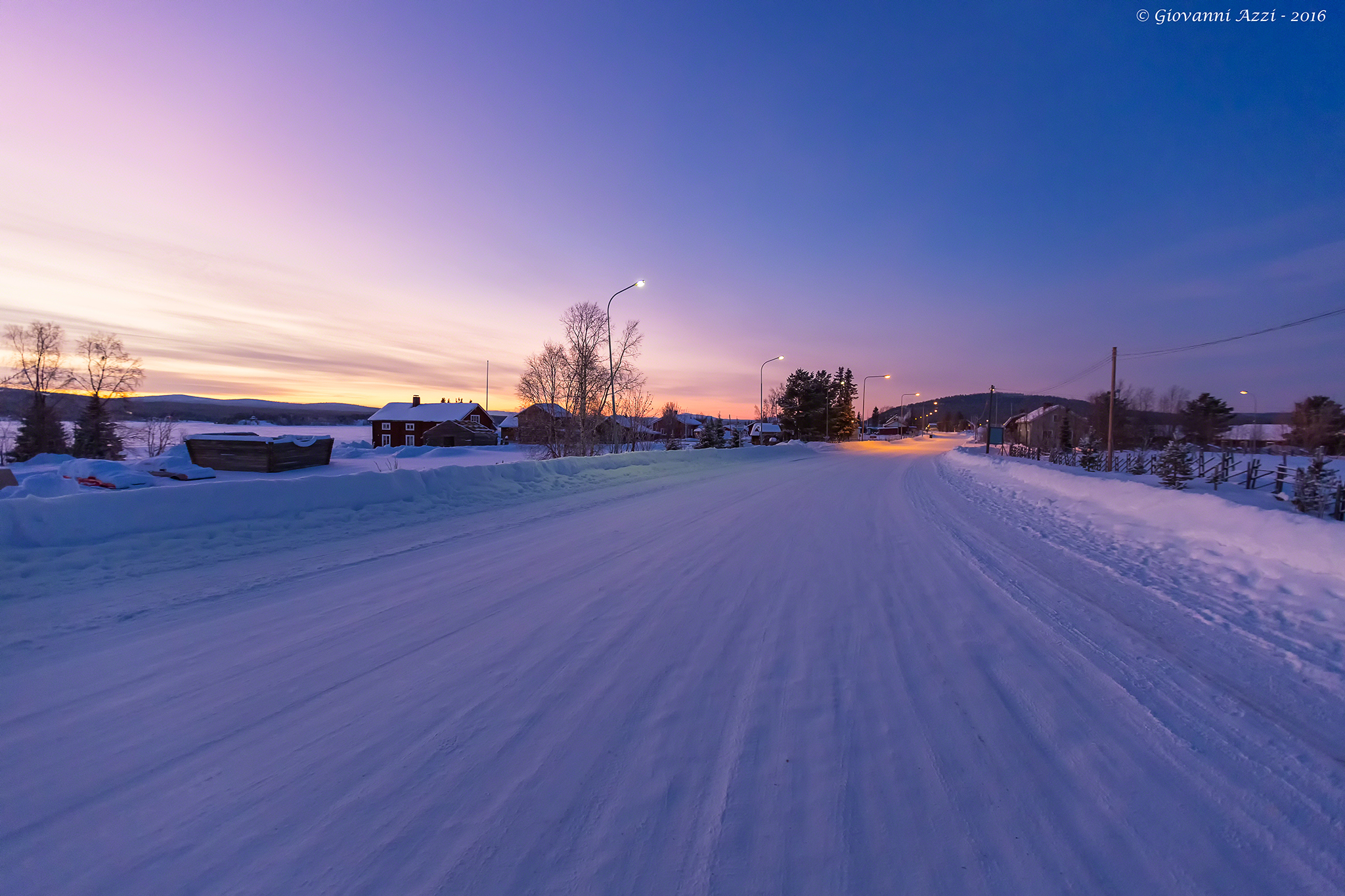 Per le strade della Lapponia