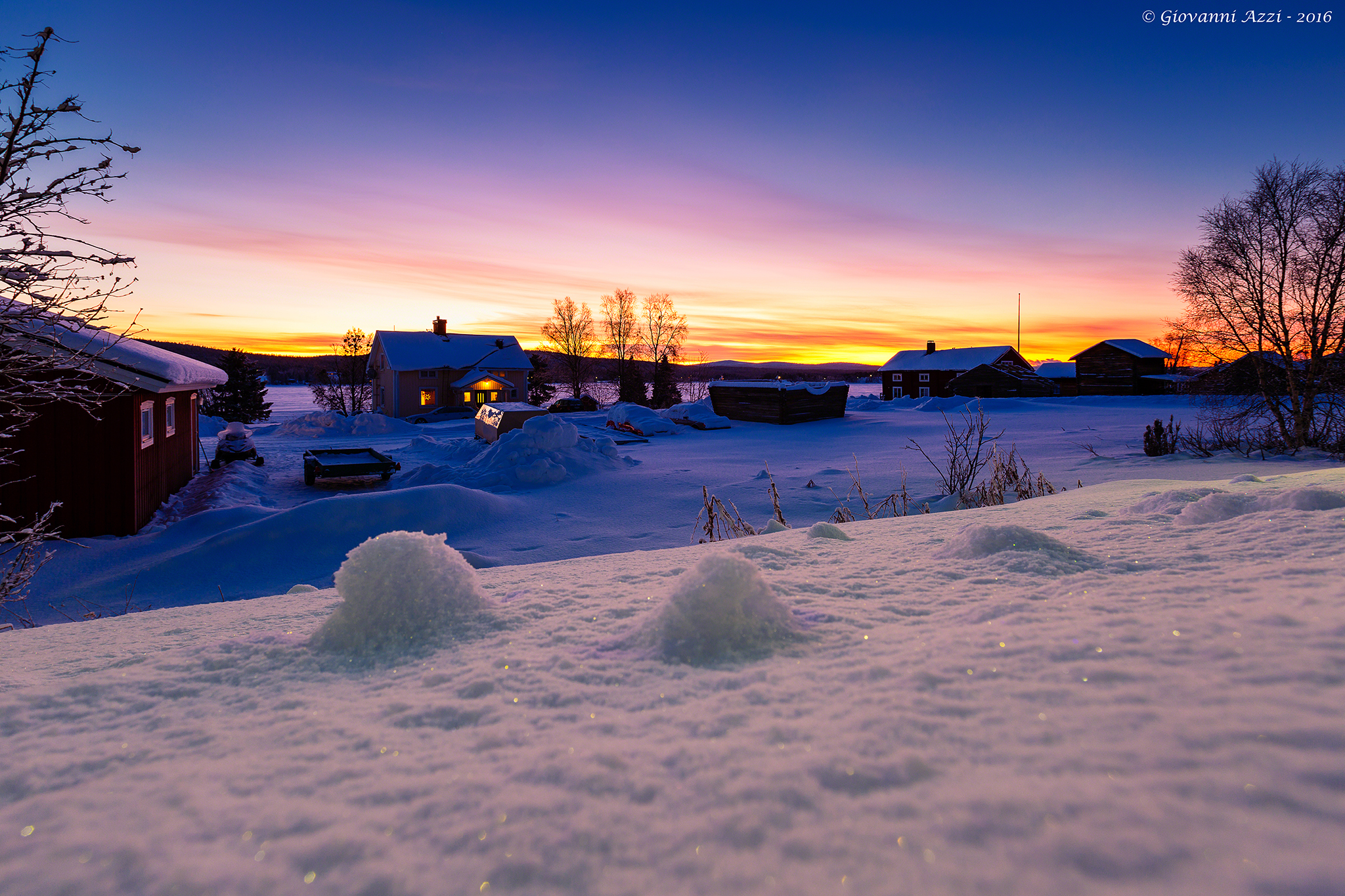 Un tranquillo pomeriggio lappone