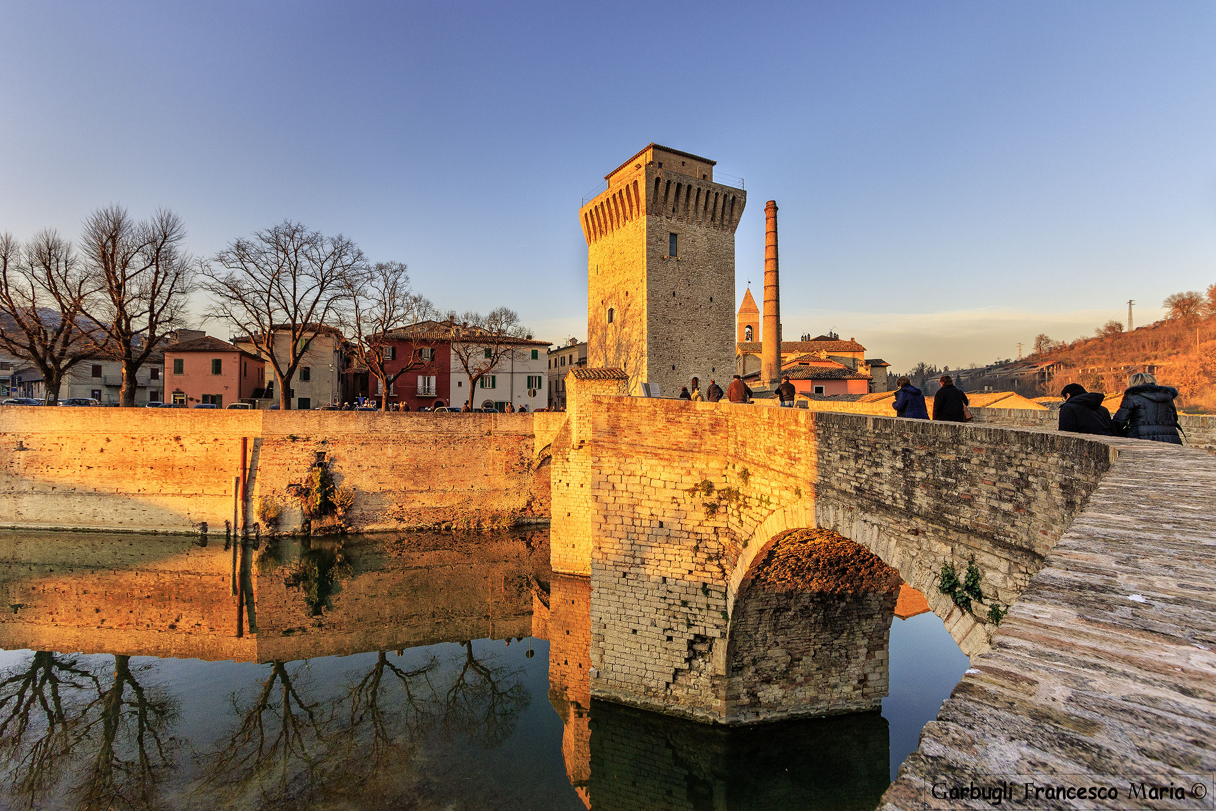 Strolling on deck at sunset ....