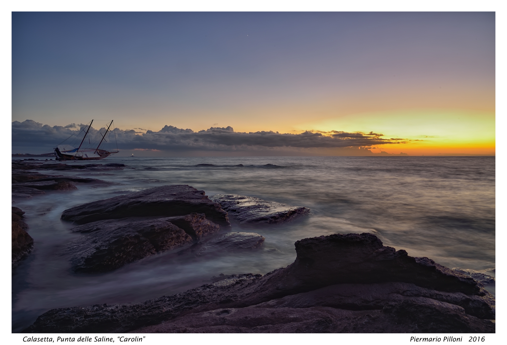 Calasetta, naufragio "Carolin"