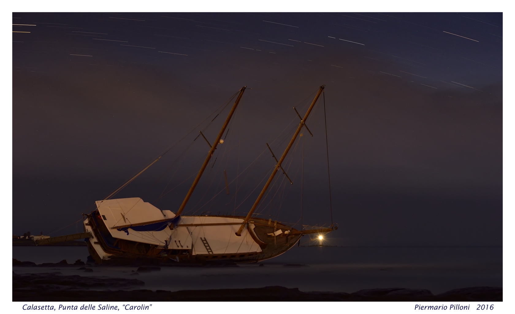 Calasetta, naufragio "Carolin"