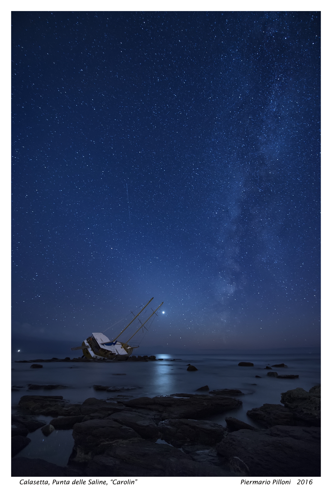 Calasetta, naufragio "Carolin"
