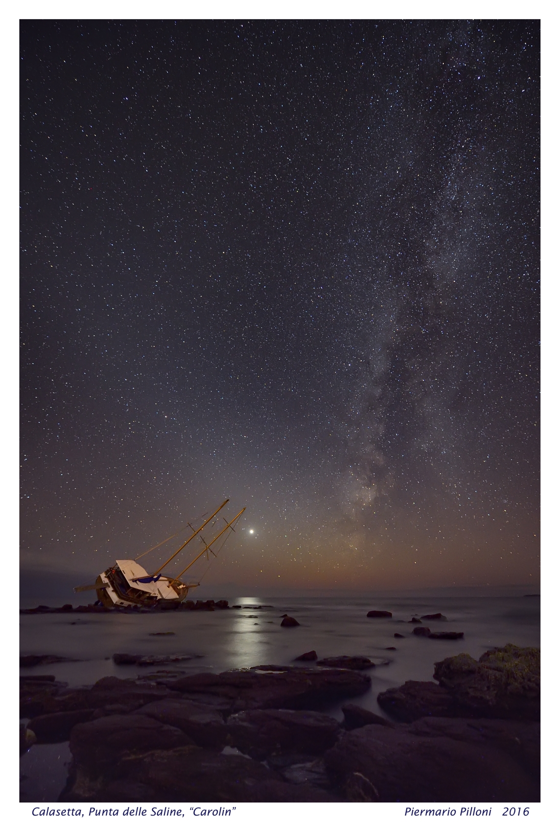 Calasetta, naufragio "Carolin"