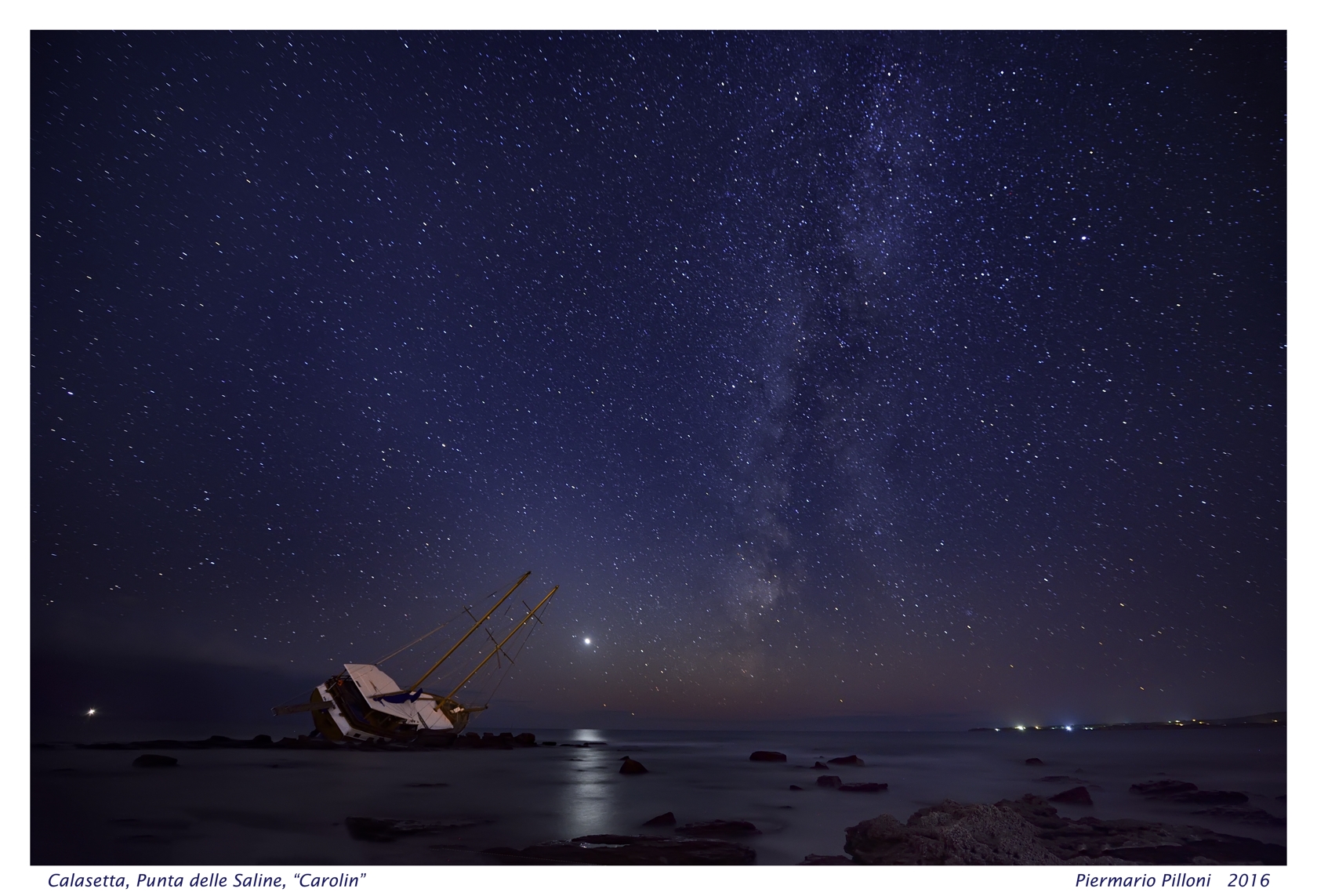 Calasetta, naufragio "Carolin"