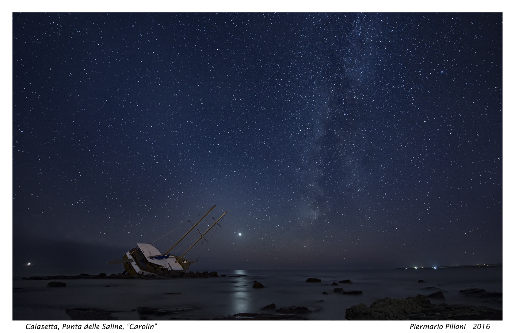 Calasetta, naufragio "Carolin"
