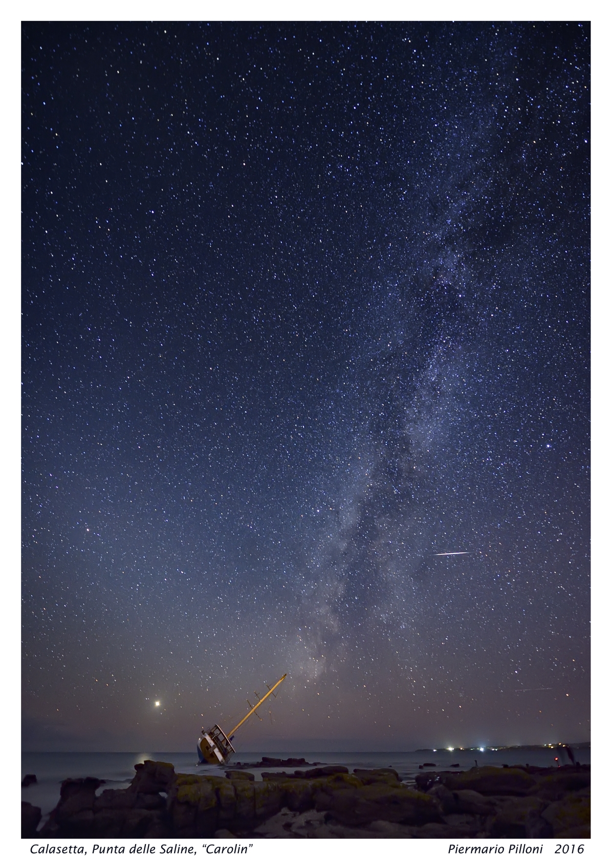 Calasetta, naufragio "Carolin"