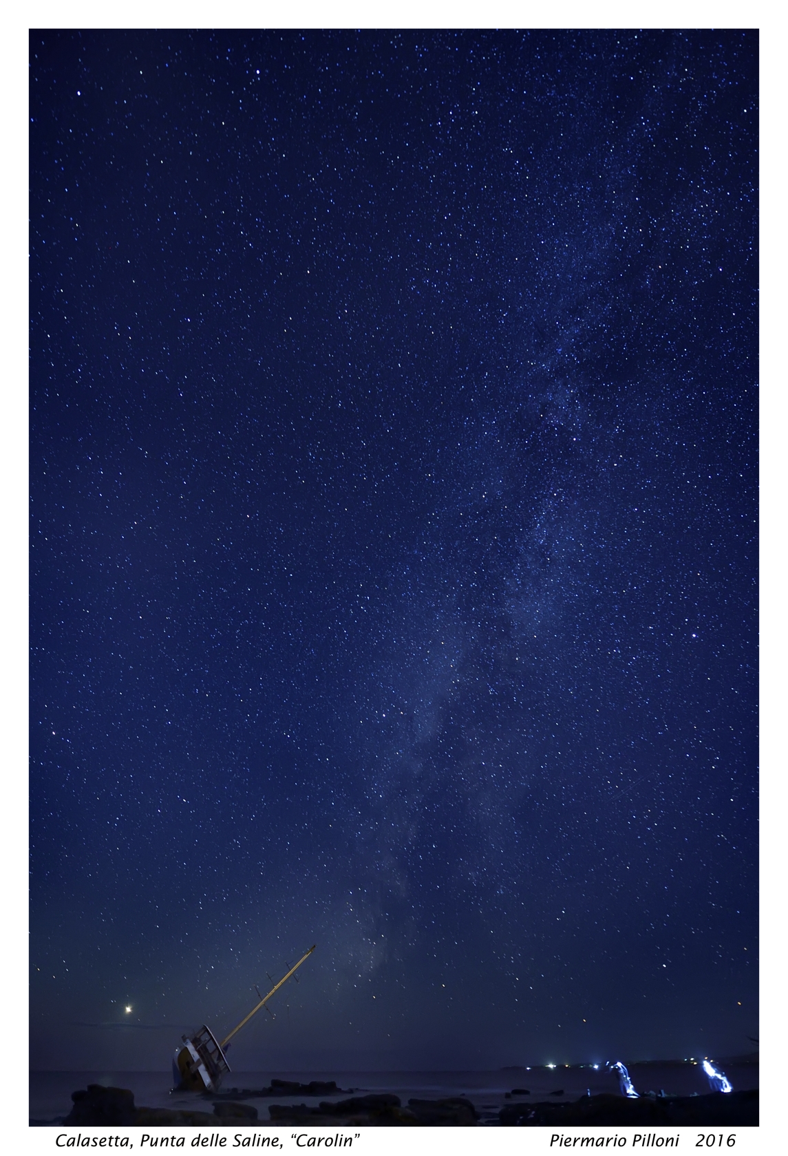 Calasetta, naufragio "Carolin"