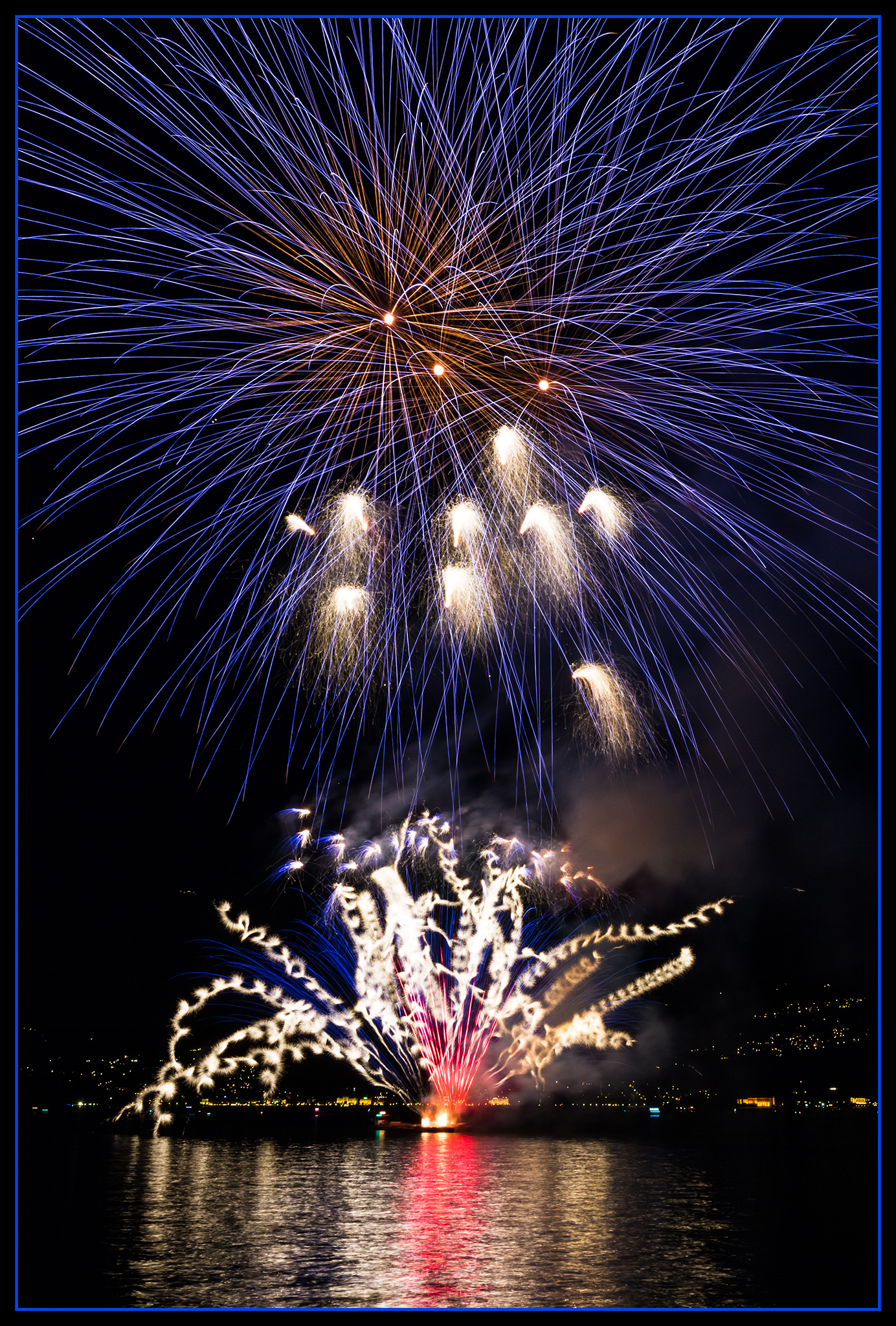 Fuochi di artificio a Verbania