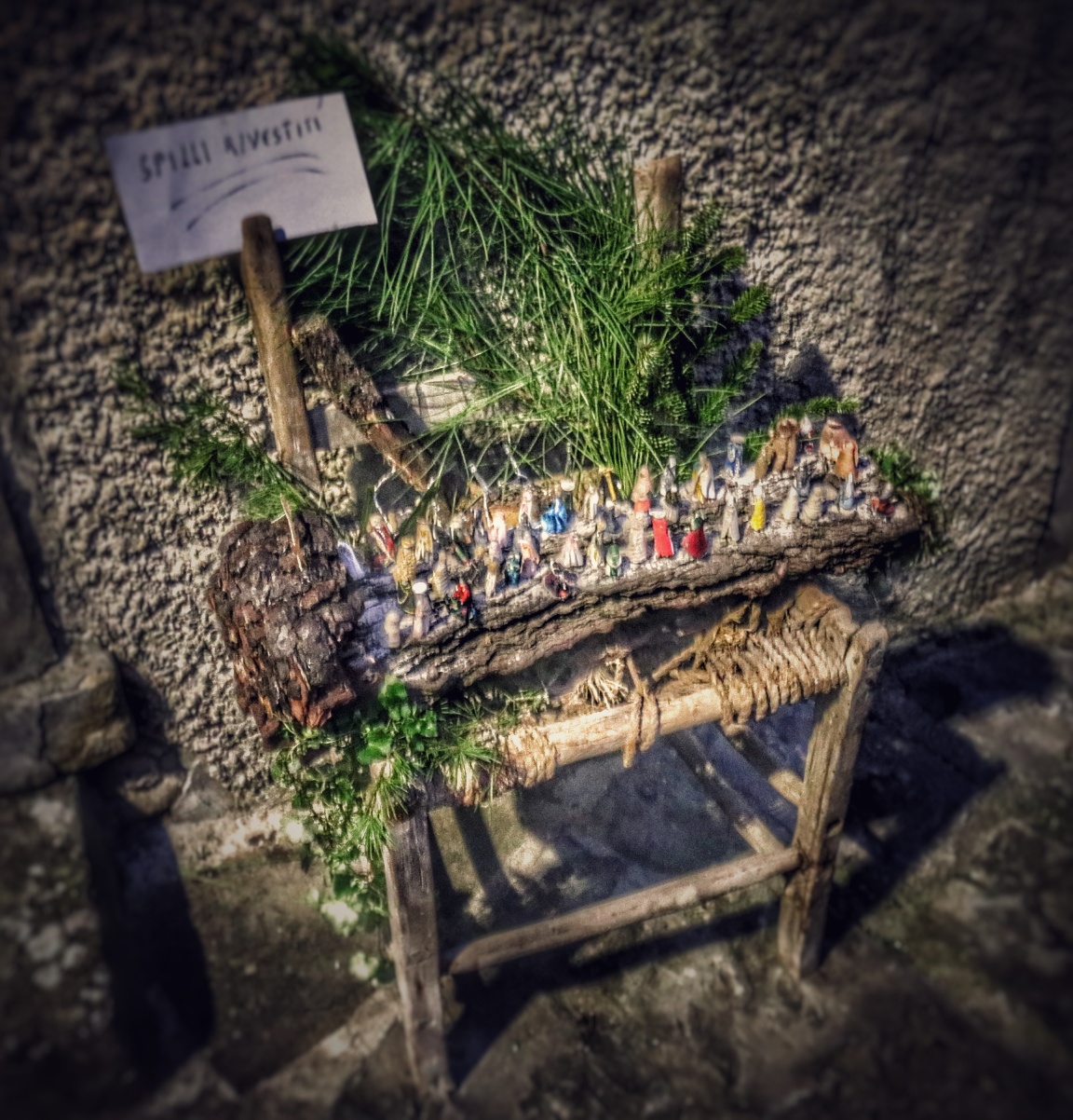 ..the beautiful crib of a nice old lady ..