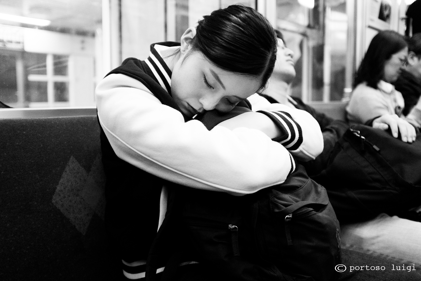Tokyo: people in the subway