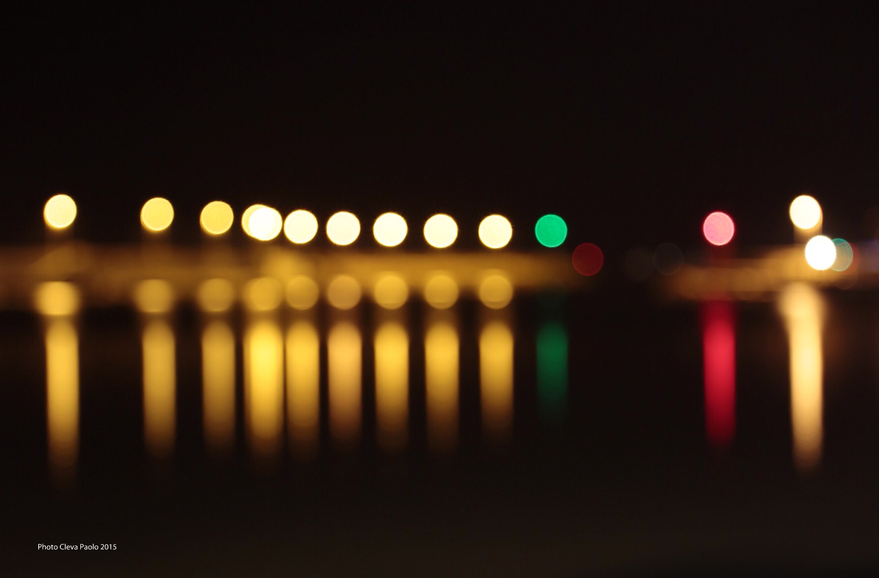 Le luci del porto