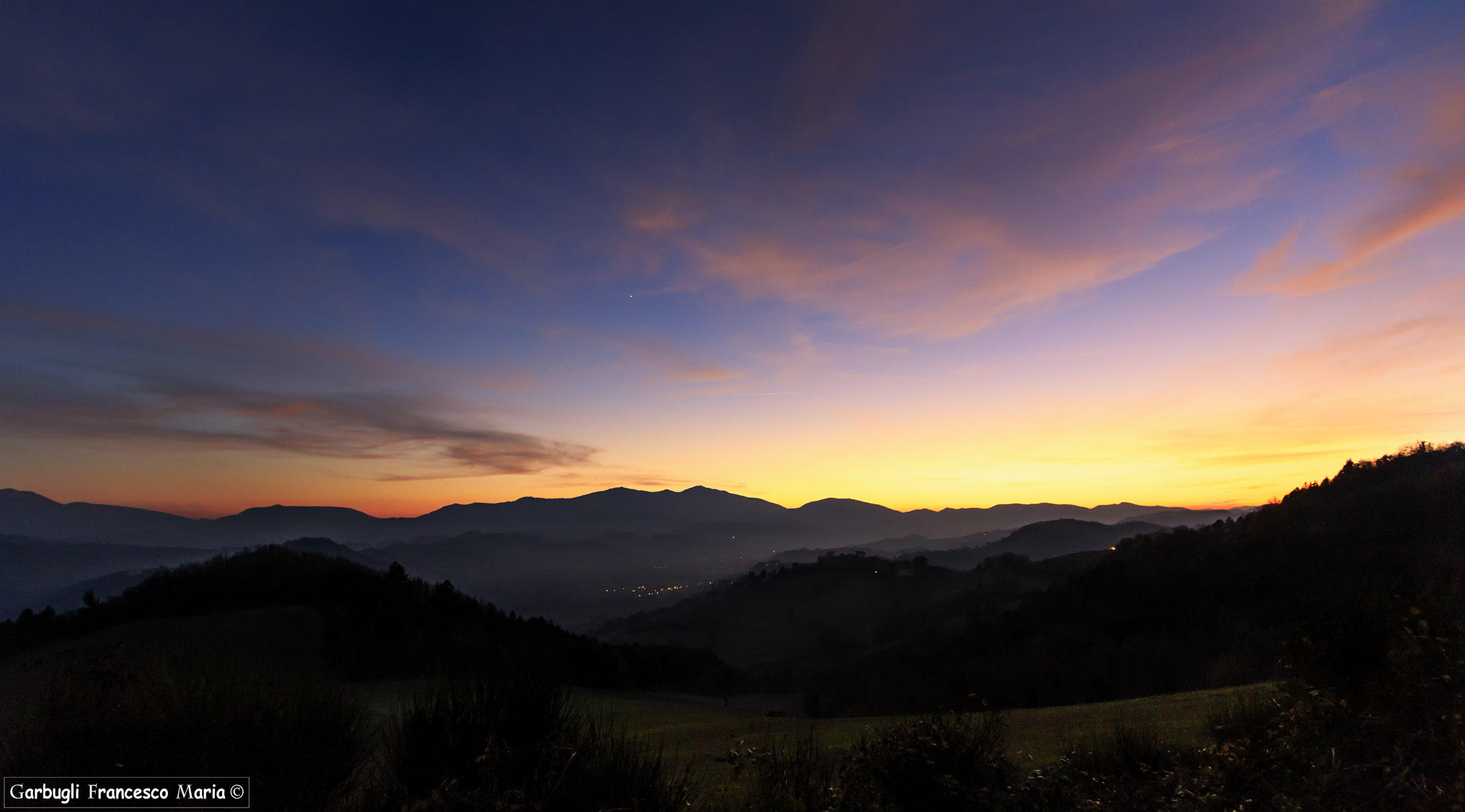 The colors of the night ......