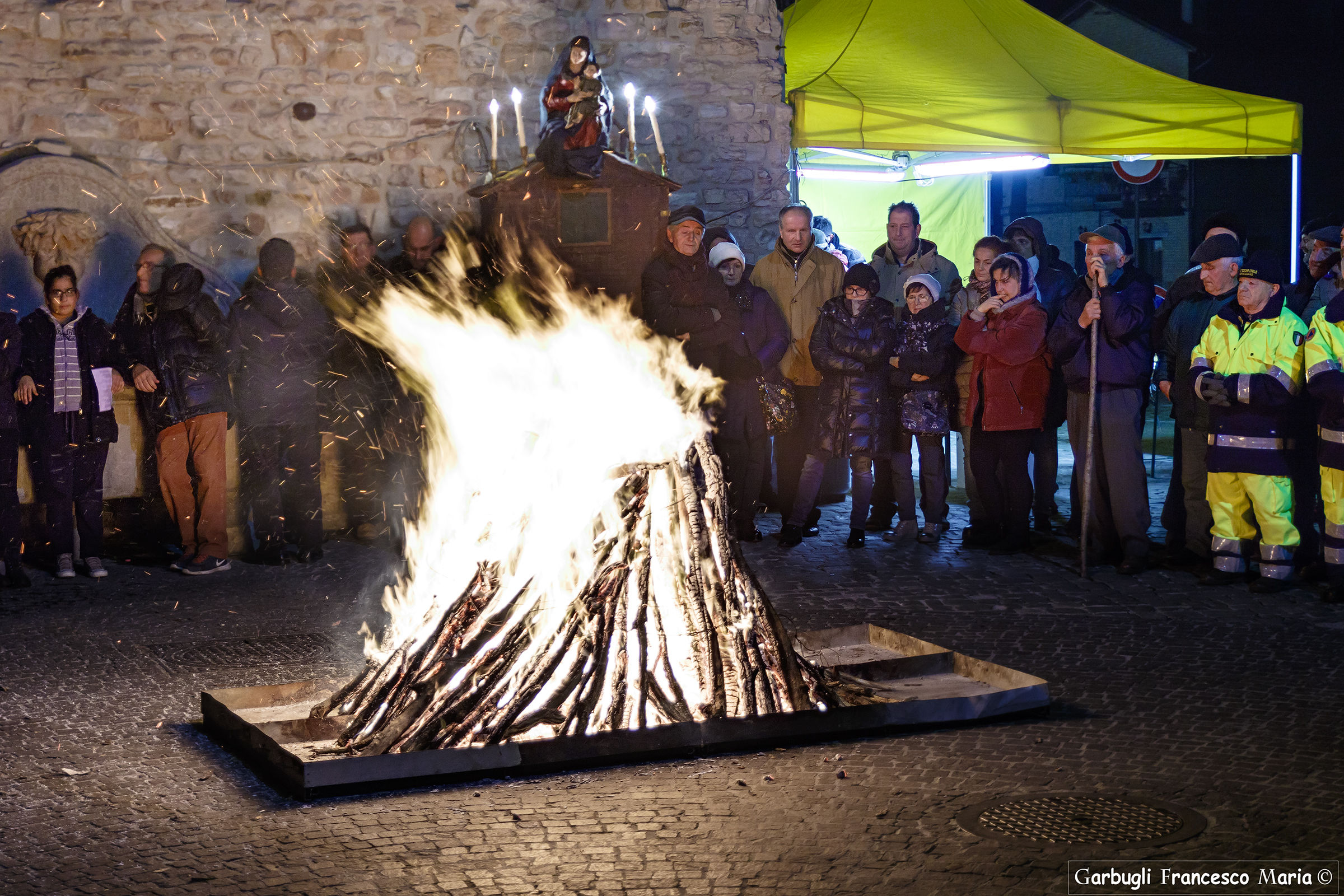 Keep the traditions alive ... Bonfire Madonna of Loreto