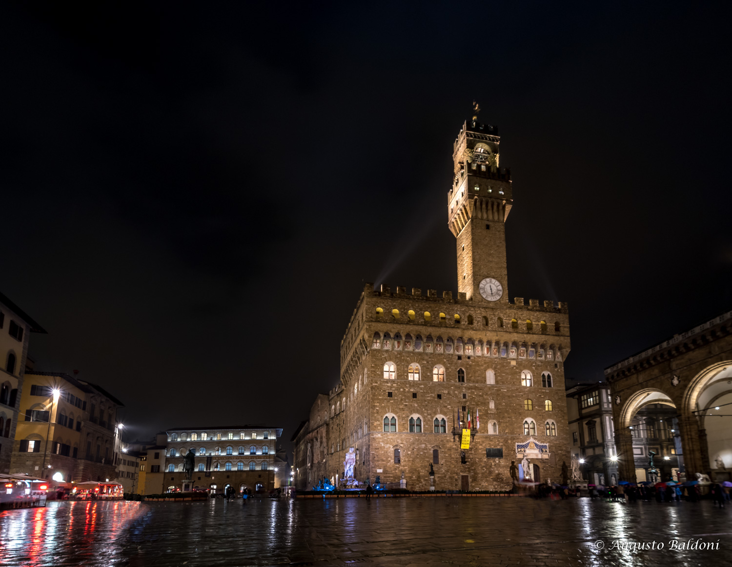 Florence - Piazza della Signoria - Night