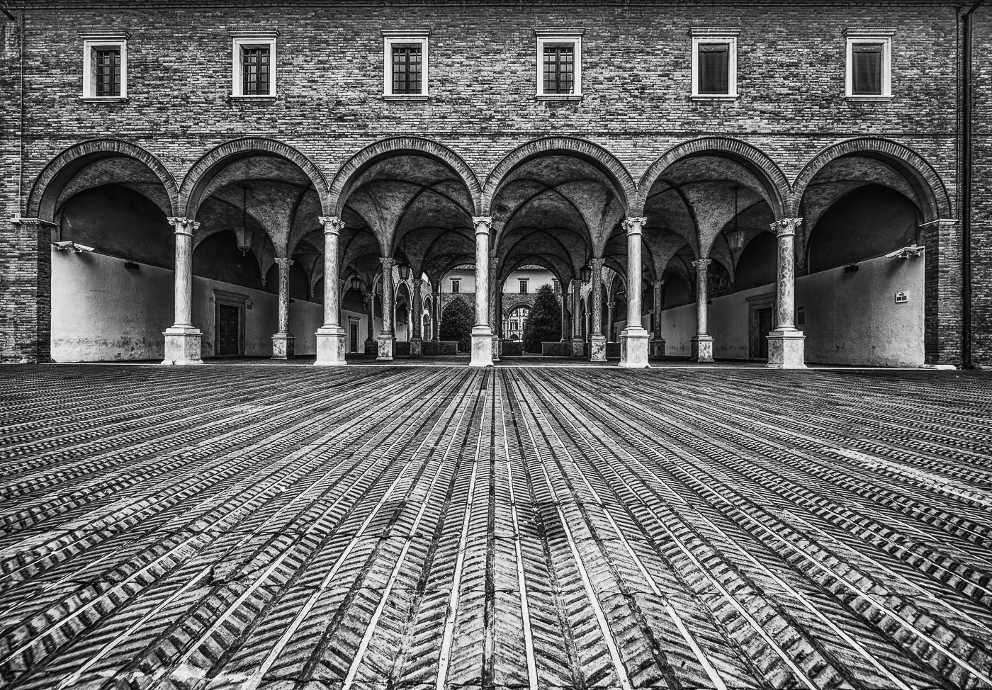 The cloister of Forli