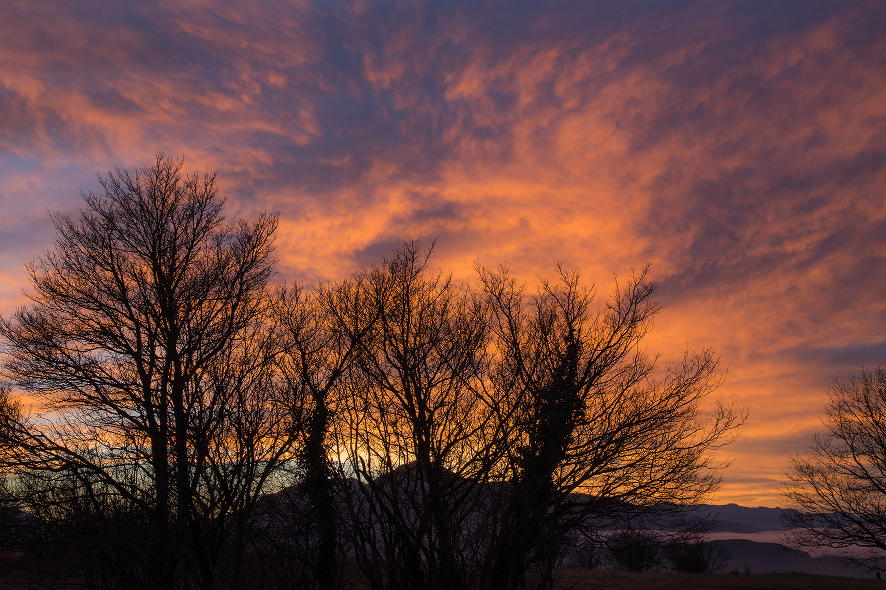 Sunset "Castelnovo ne 'Monti" Re