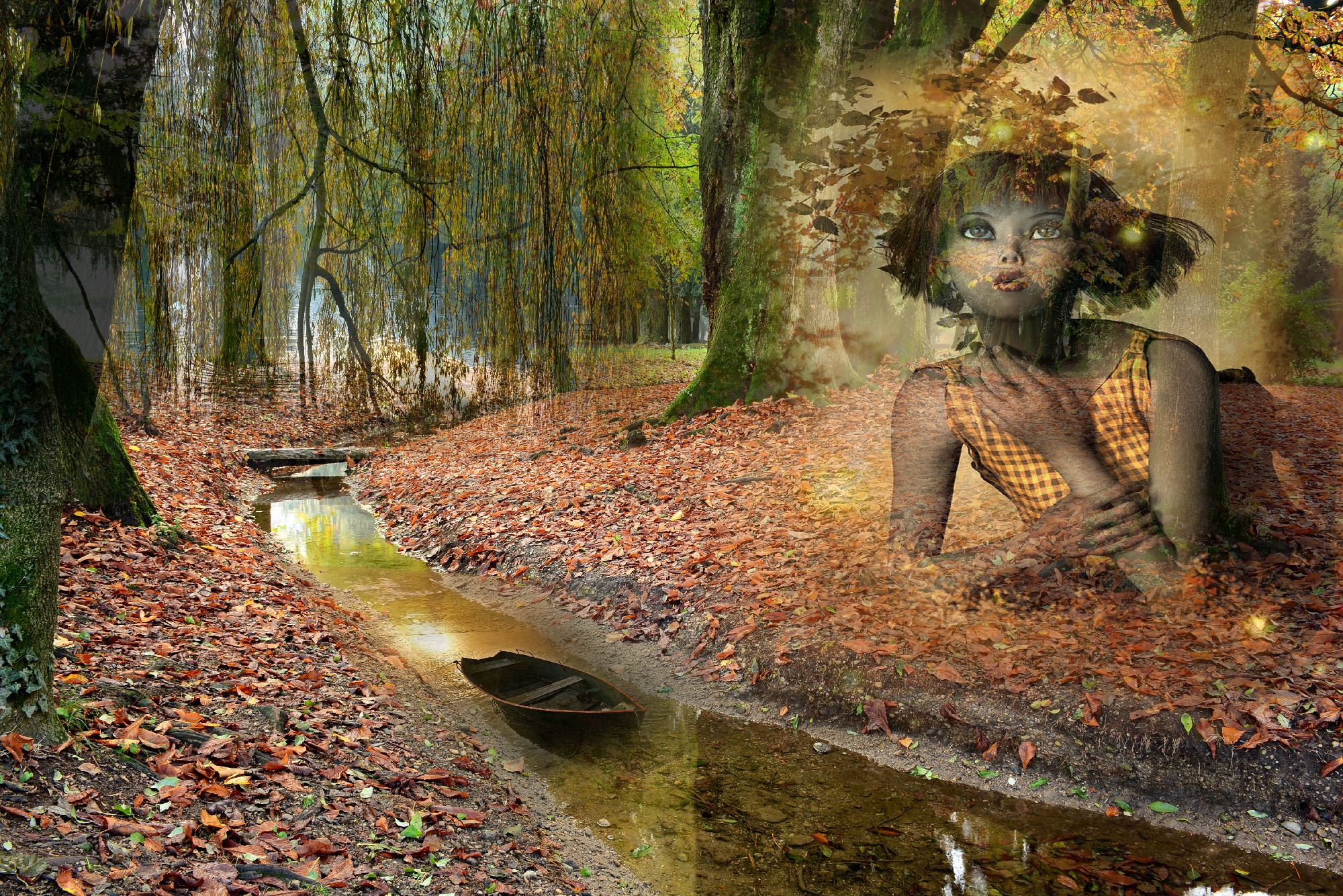 resting in the park ...