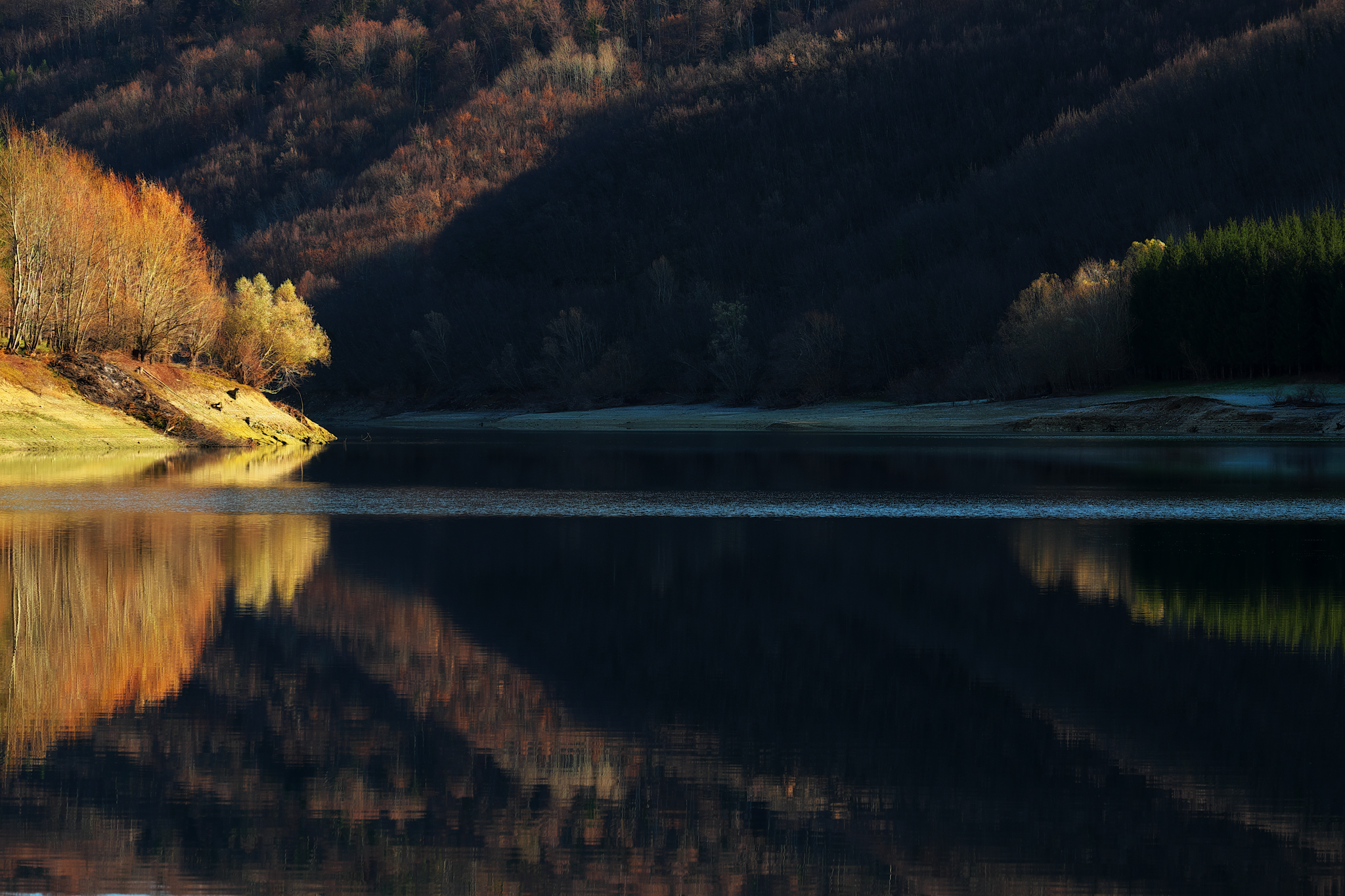 quadro di fine autunno, Gerosa (ap)