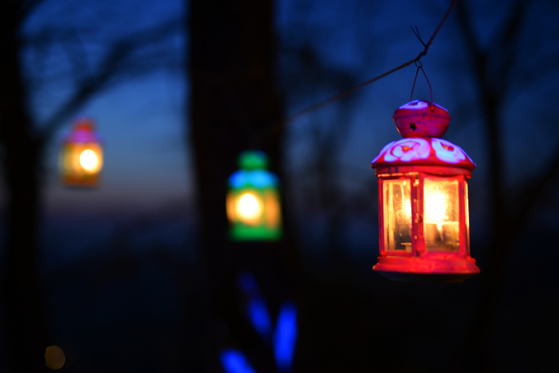 colorful lanterns