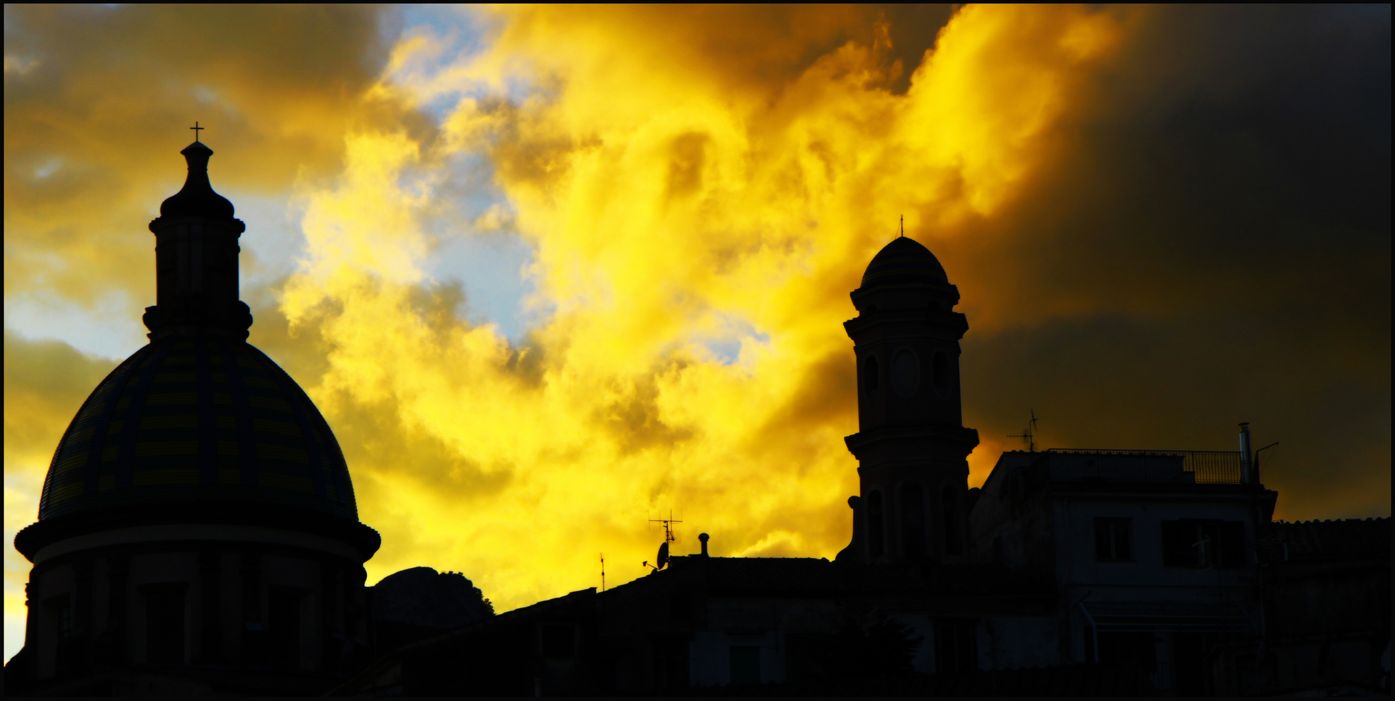 il duomo in controluce....