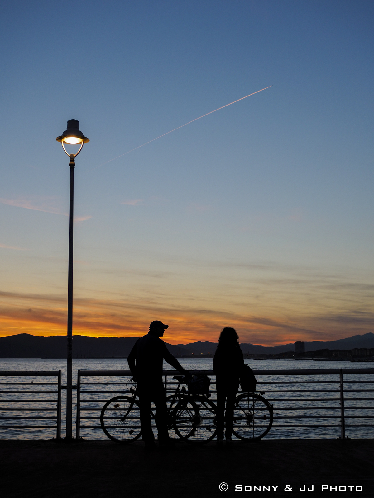 Tramonto dal Pontile