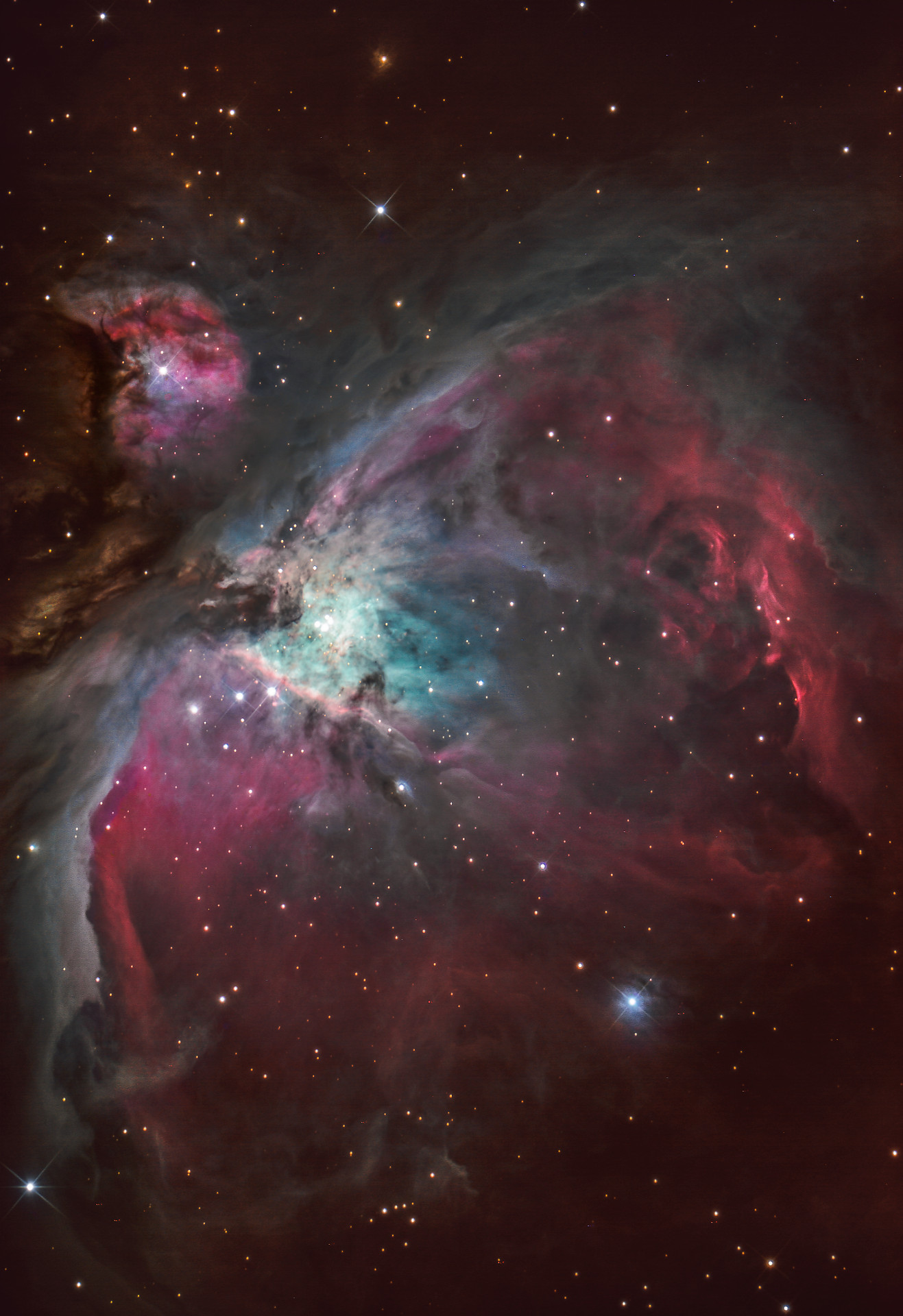 La grande nebulosa di Orione