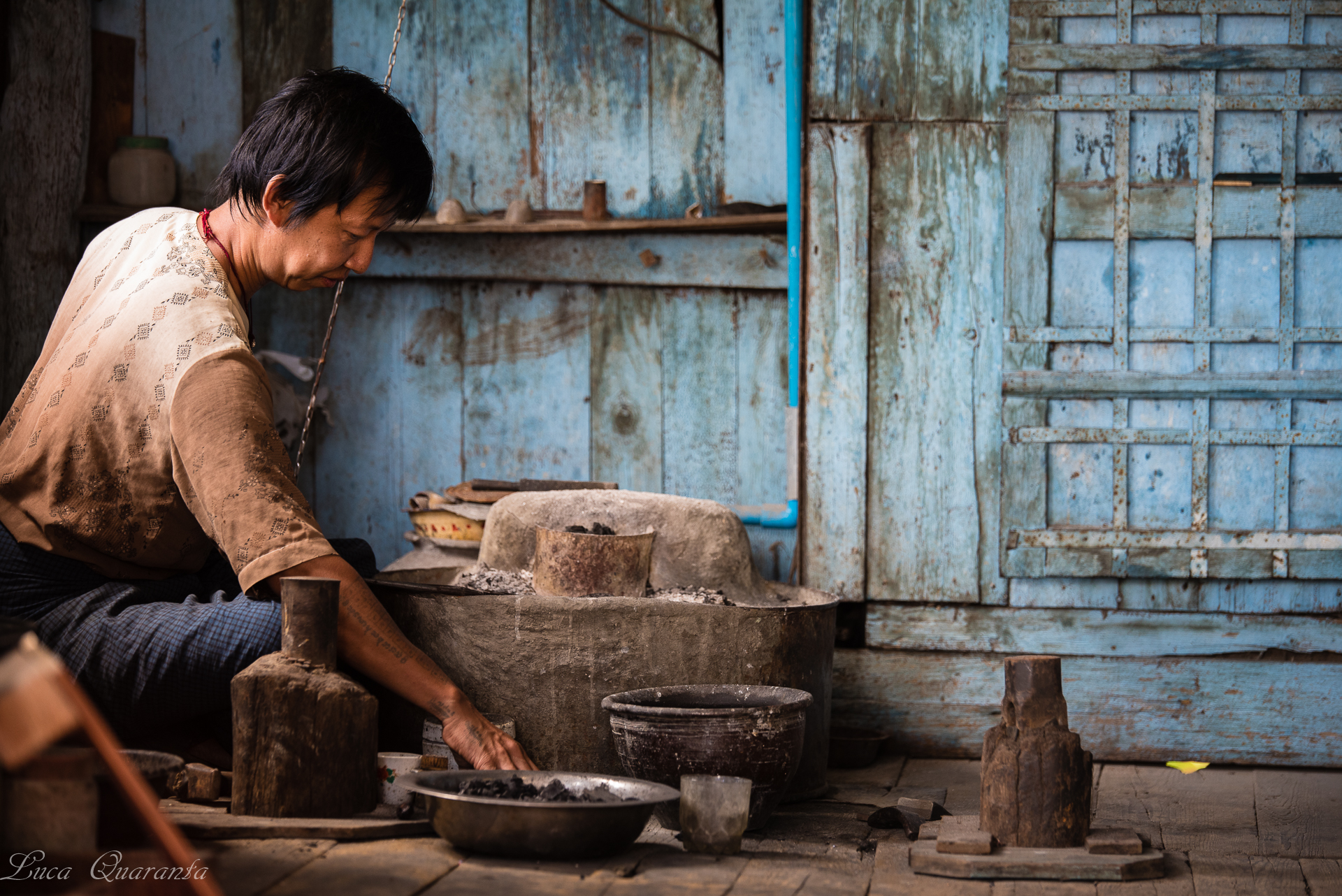 Artigianato locale in Myanmar
