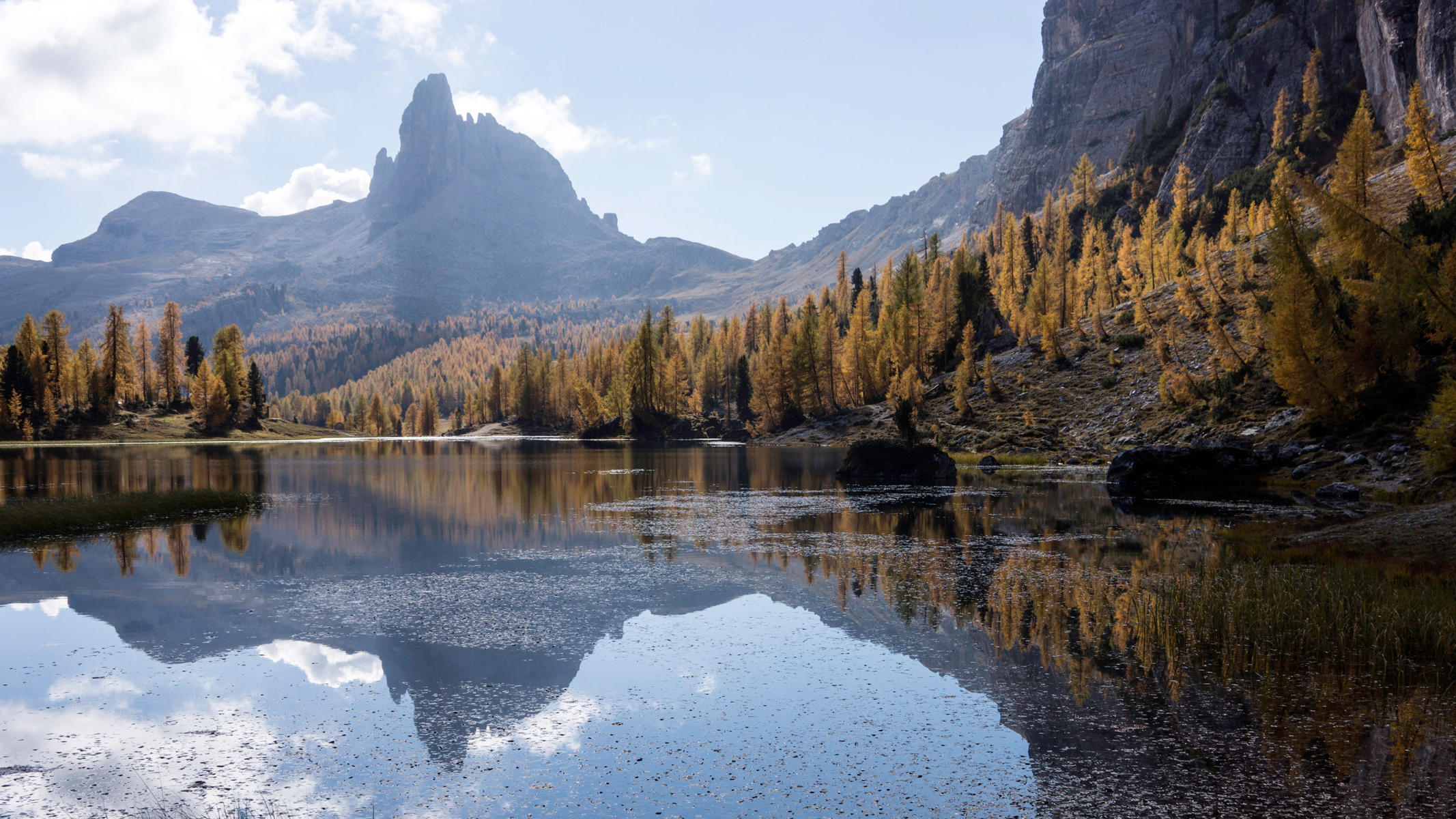 Lake Federa; on the bottom of the Beak Mezzodi