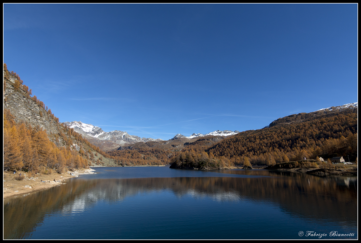 Lago del Devero autunnale