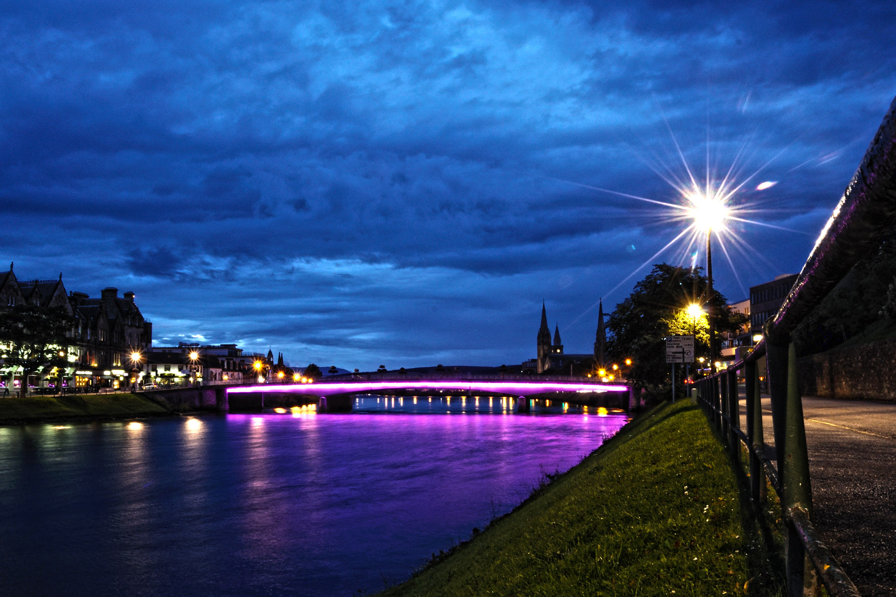 Inverness by night