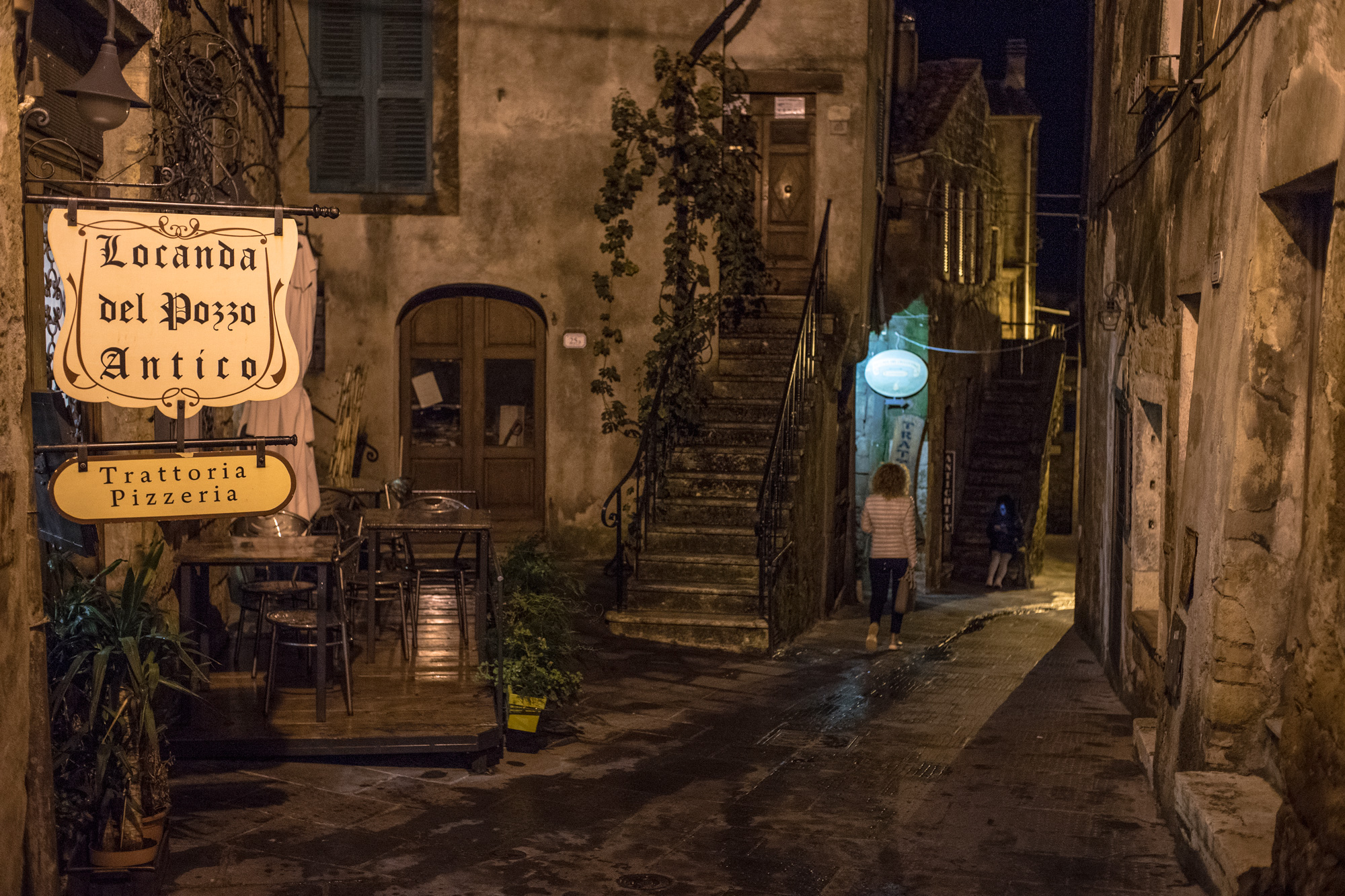 Notturno a Pitigliano
