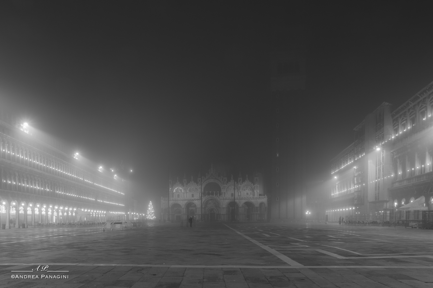 San Marco shrouded in fog