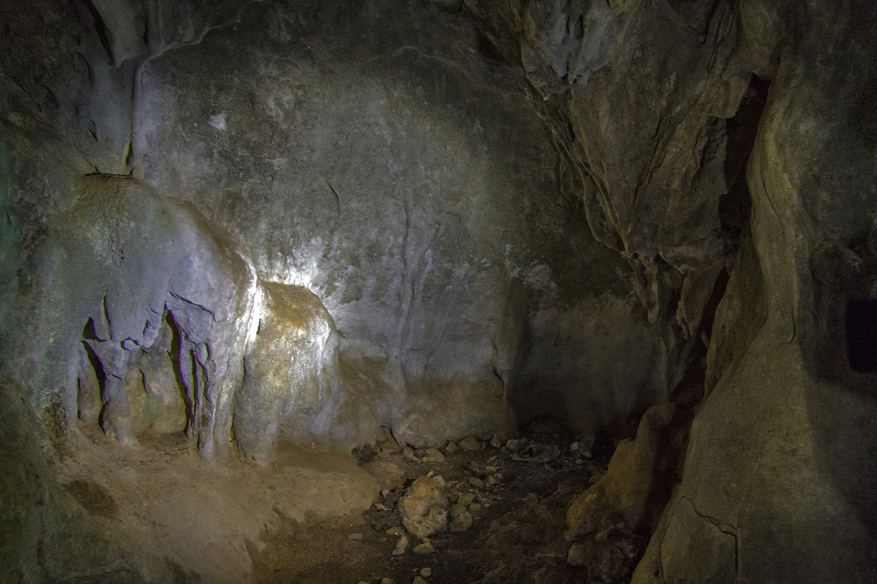 cave of particular frassaneto "elephant" ion cave