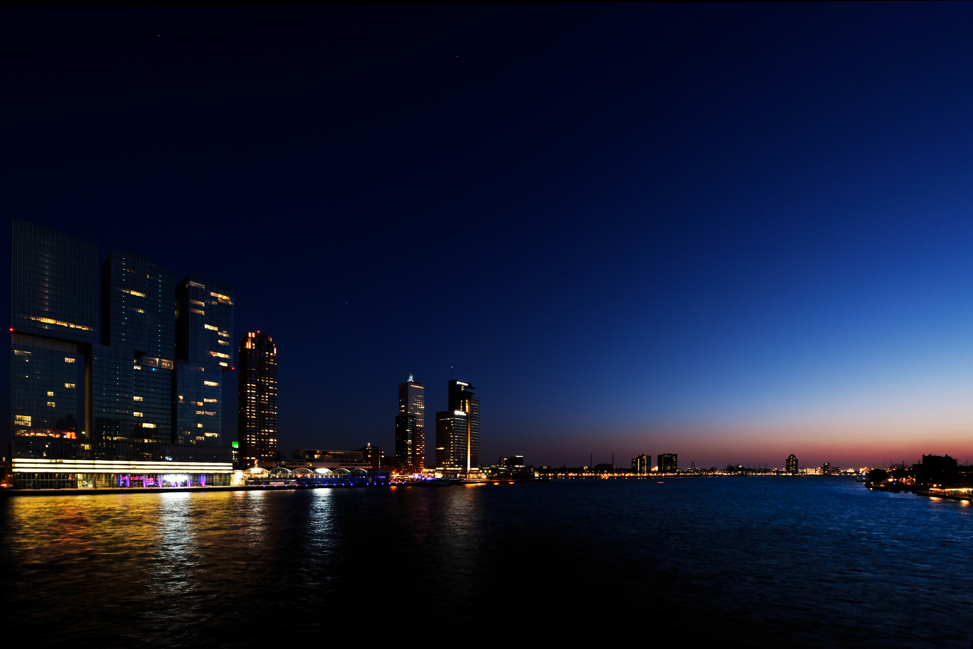 Rotterdam at night 1