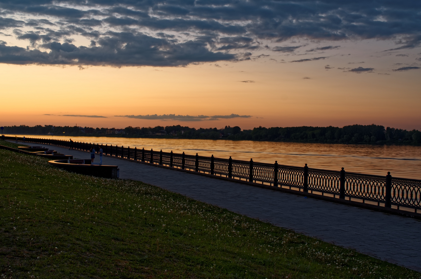 Tramonto sul Volga - Yaroslavl