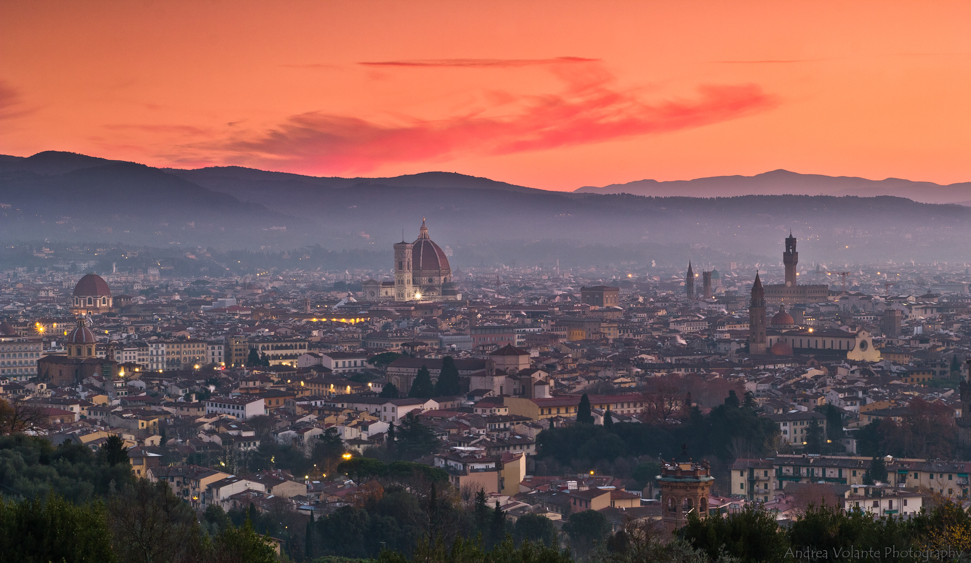 Florence ..l'atmosfera dawn.