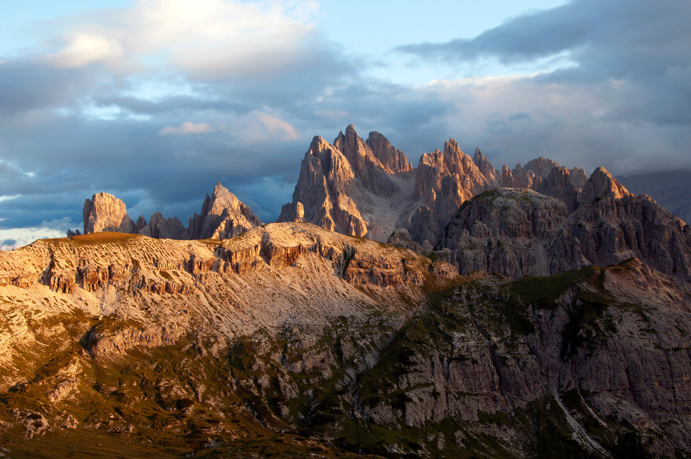 Sunset from Rifugio Auronzo