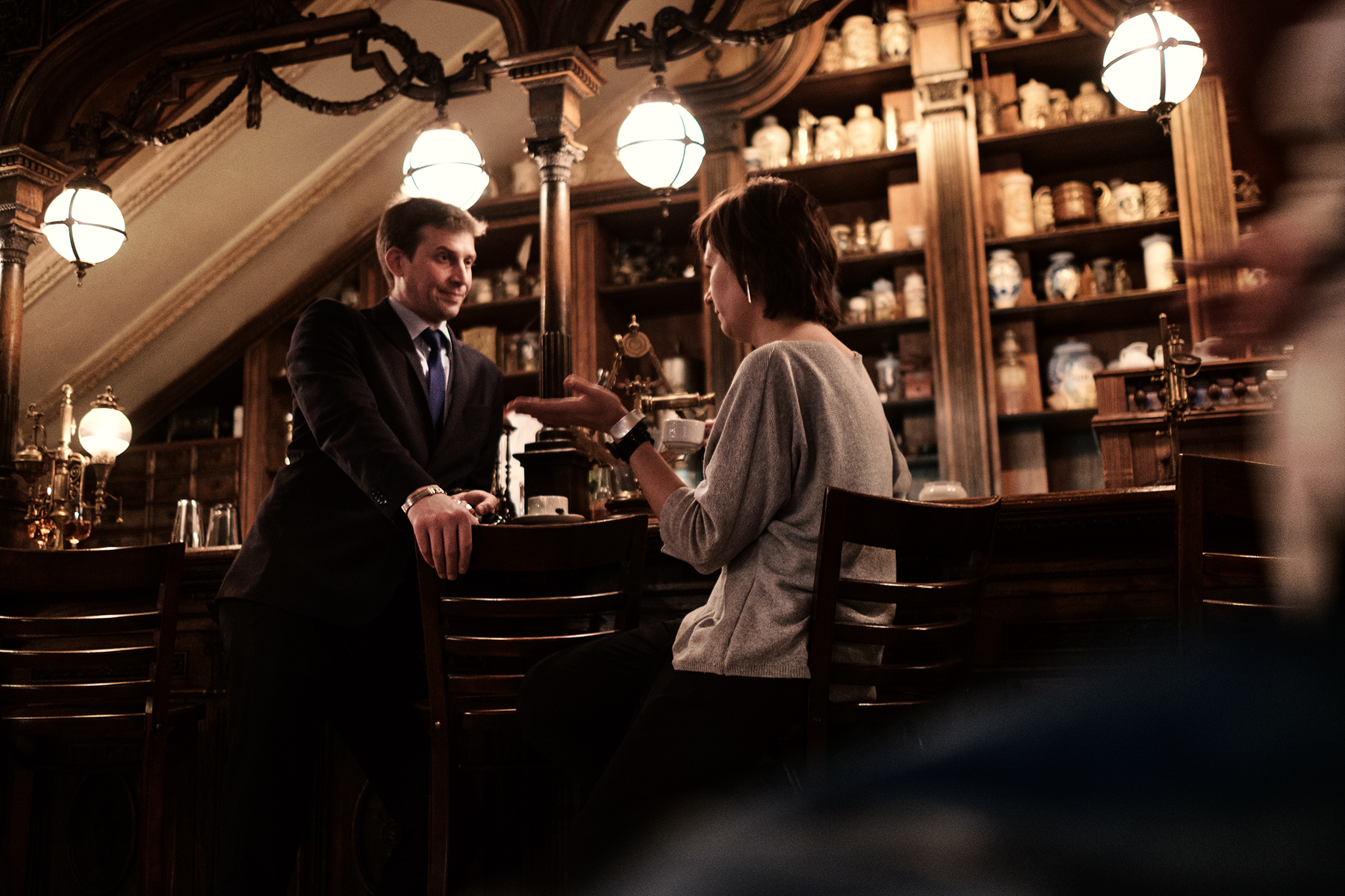 Classy Café in Moscow