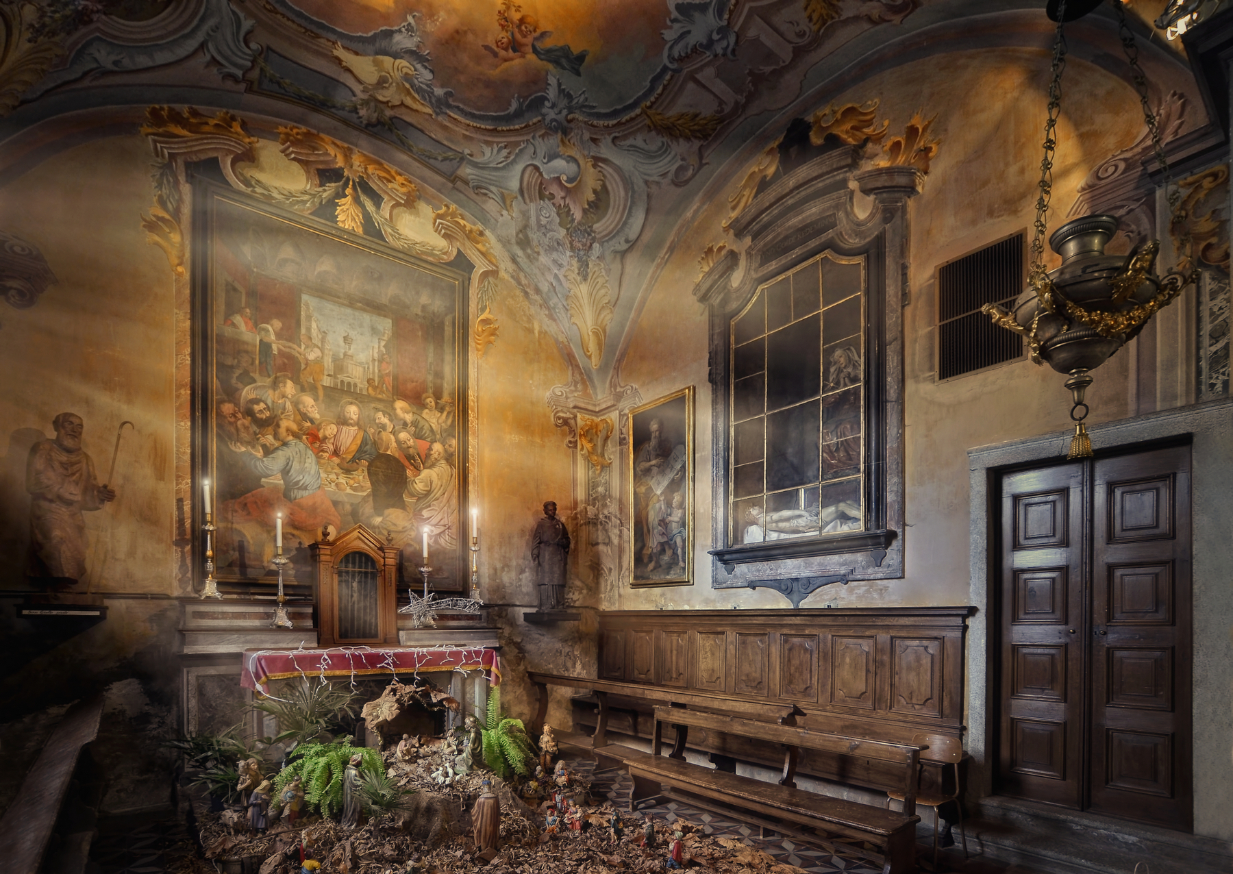 Una luce sul presepe