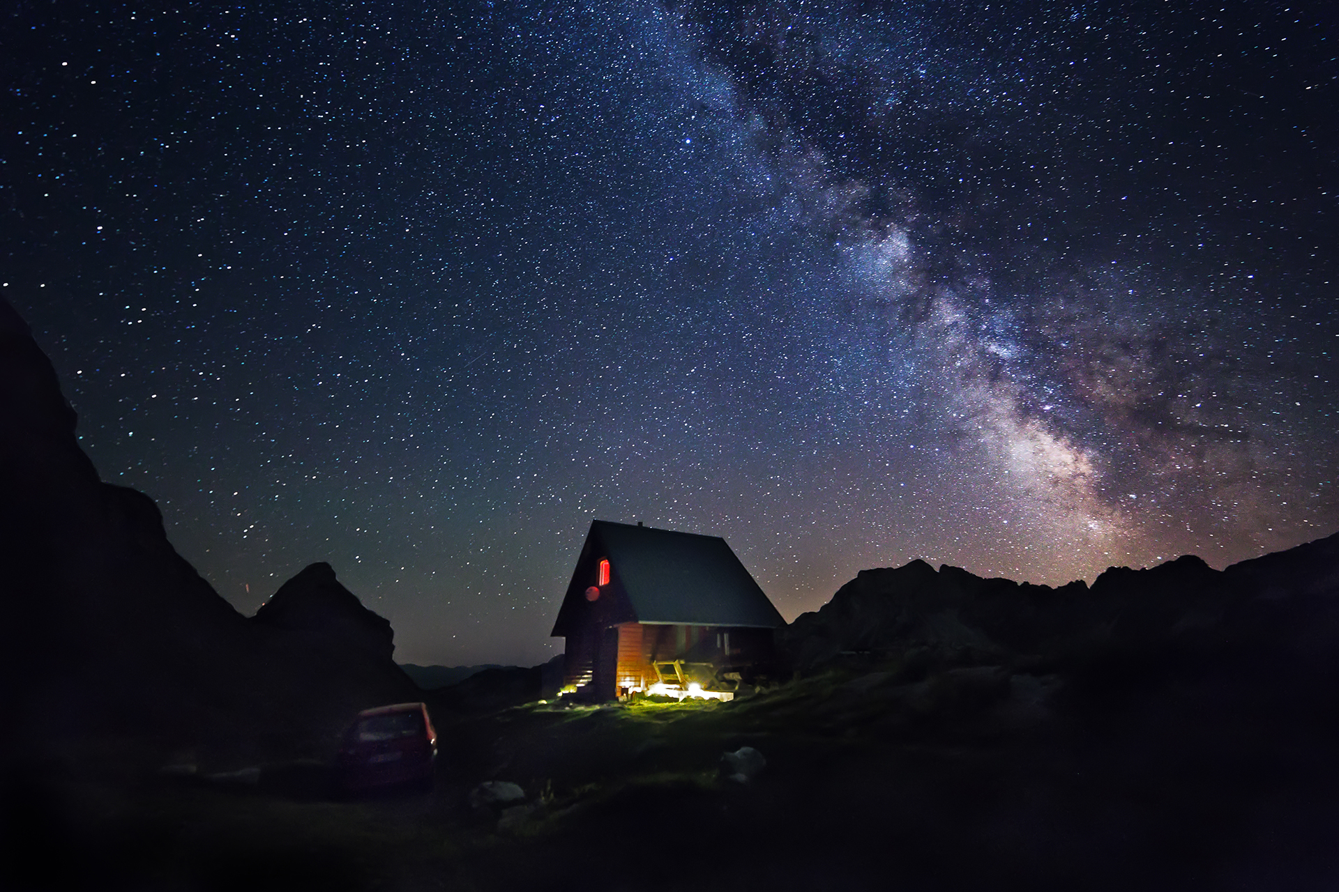 Tavern in the mountains