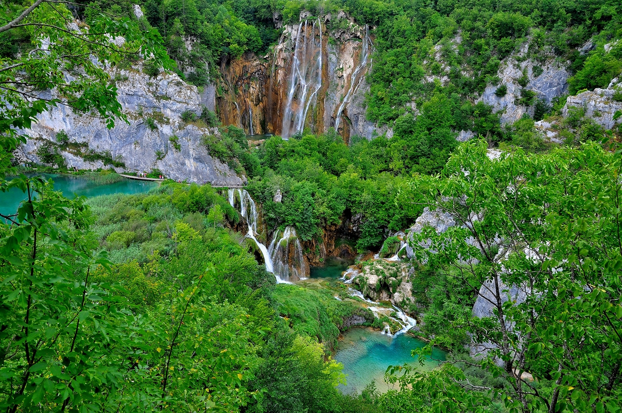 From the top to bottom