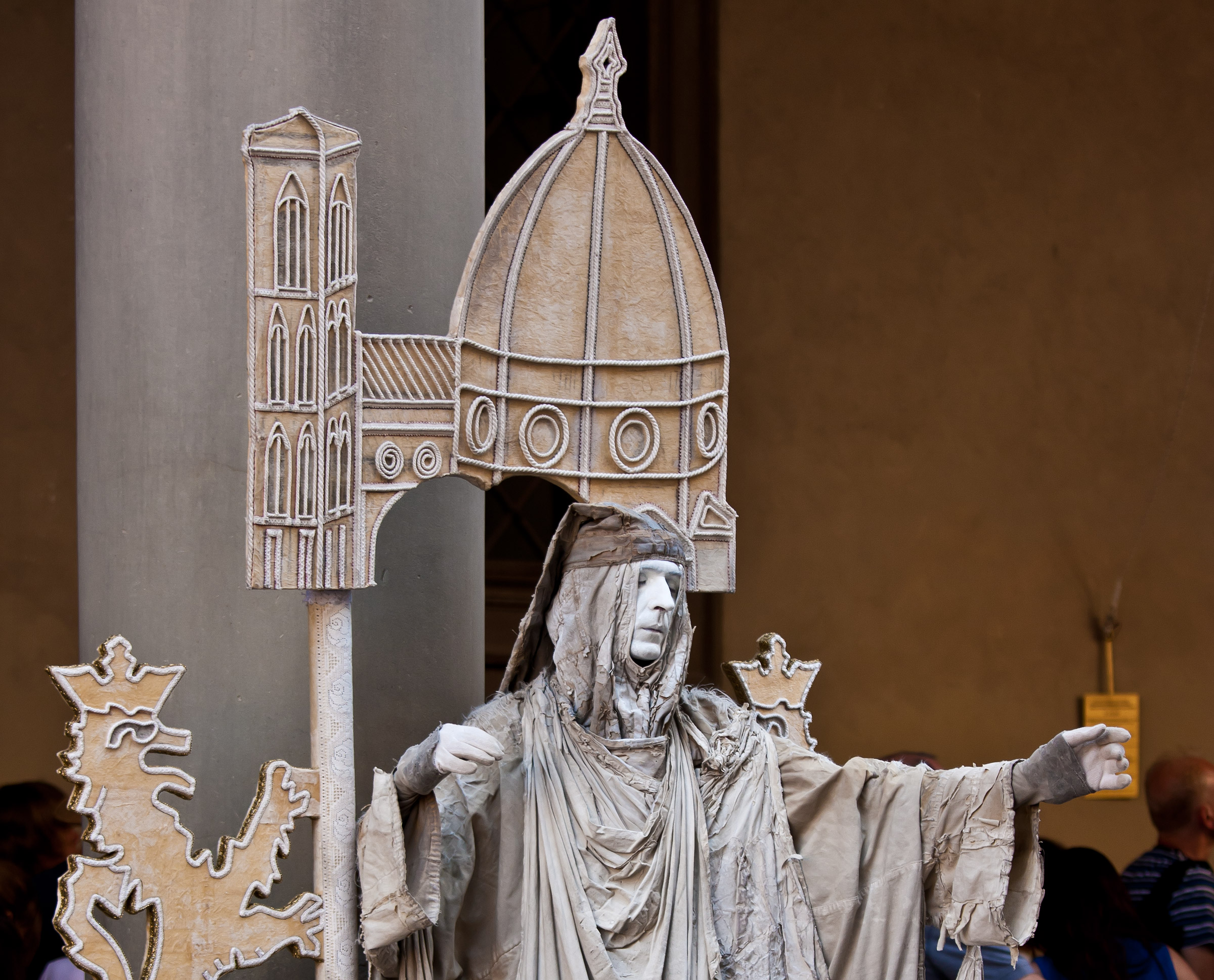 Street artists - Piazzale degli Uffizi