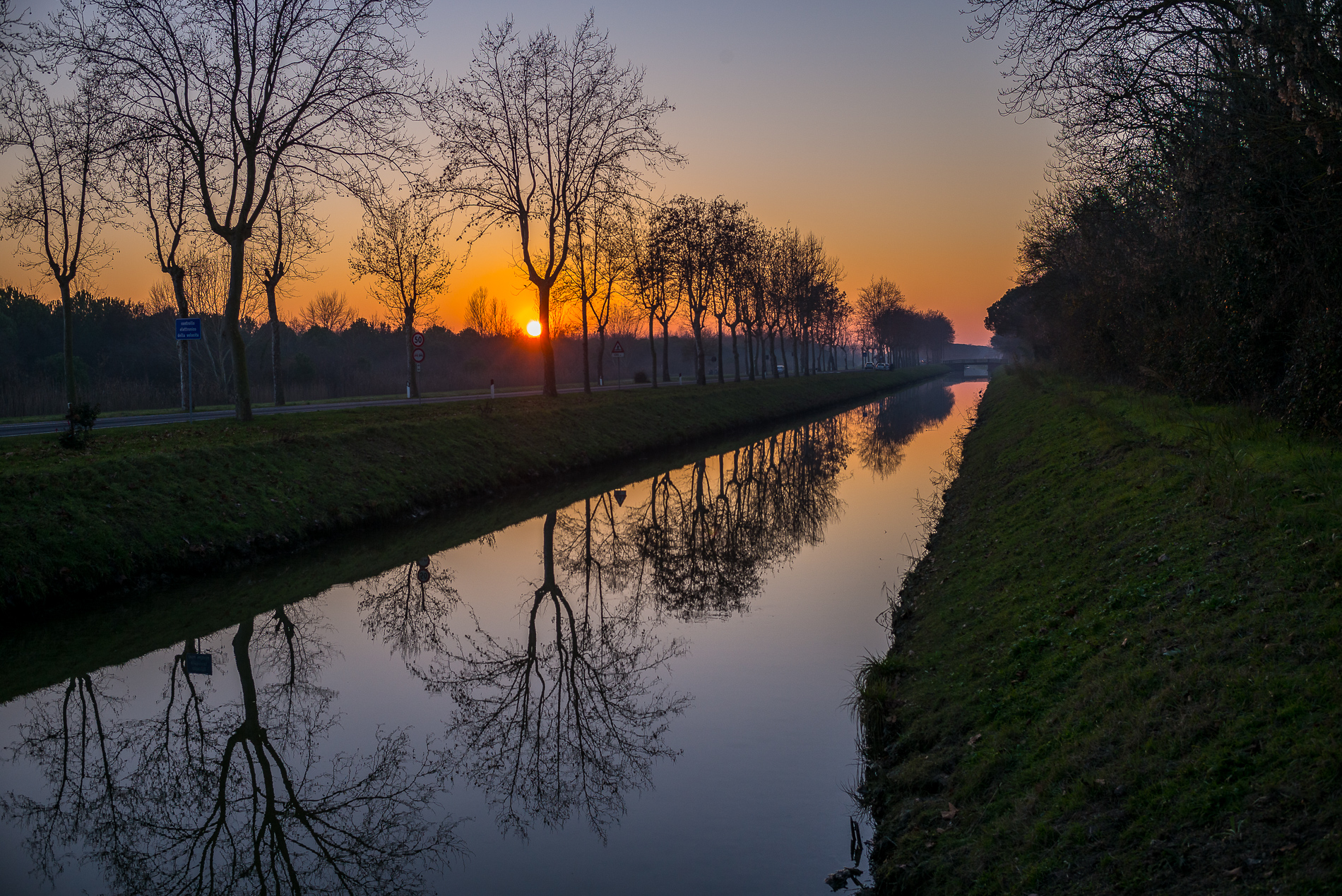 Tramonto Delta del Po