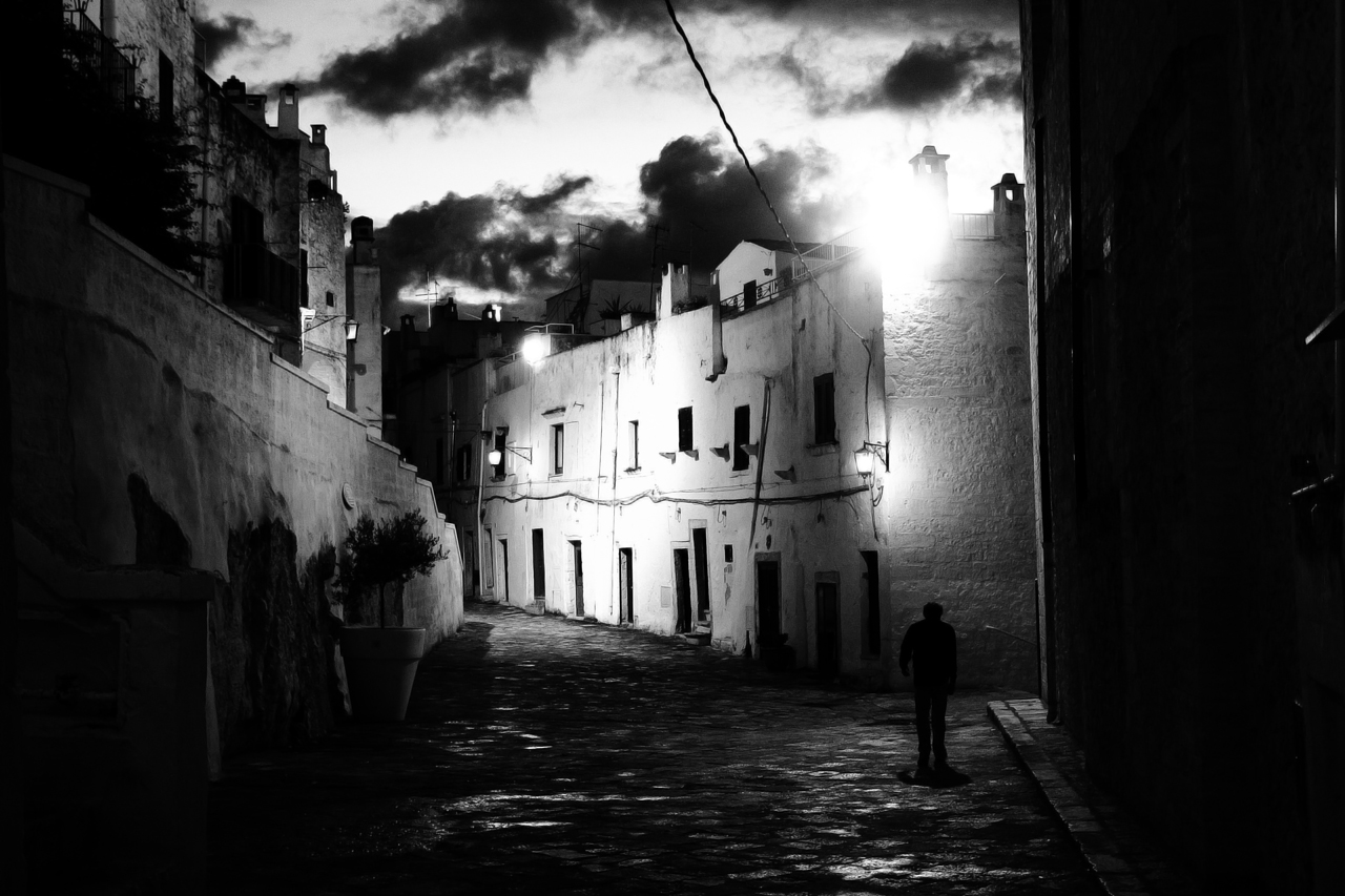 Ostuni di sera
