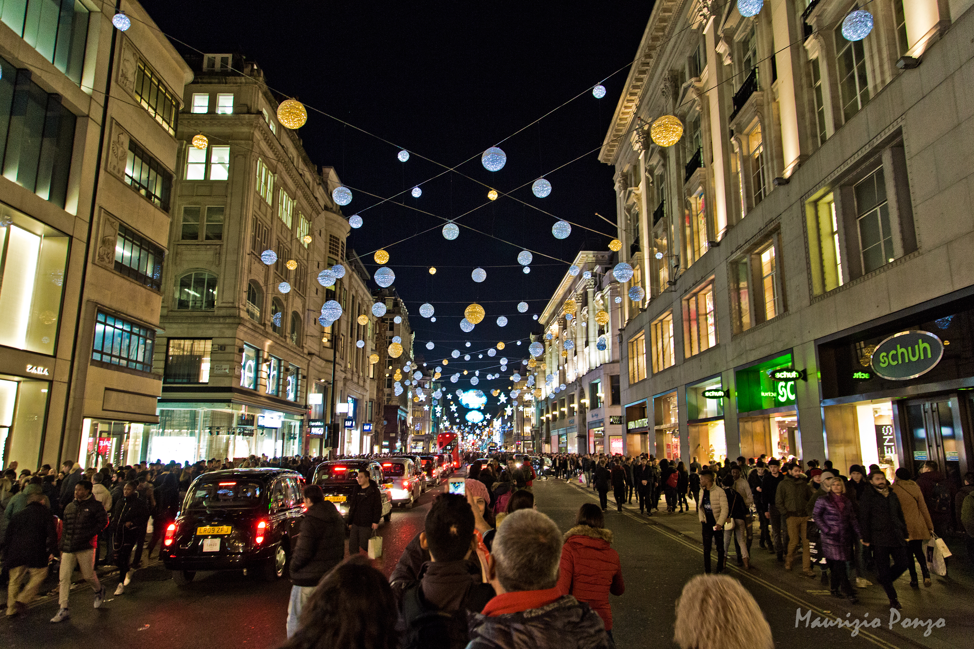Boxing Day on oxford street