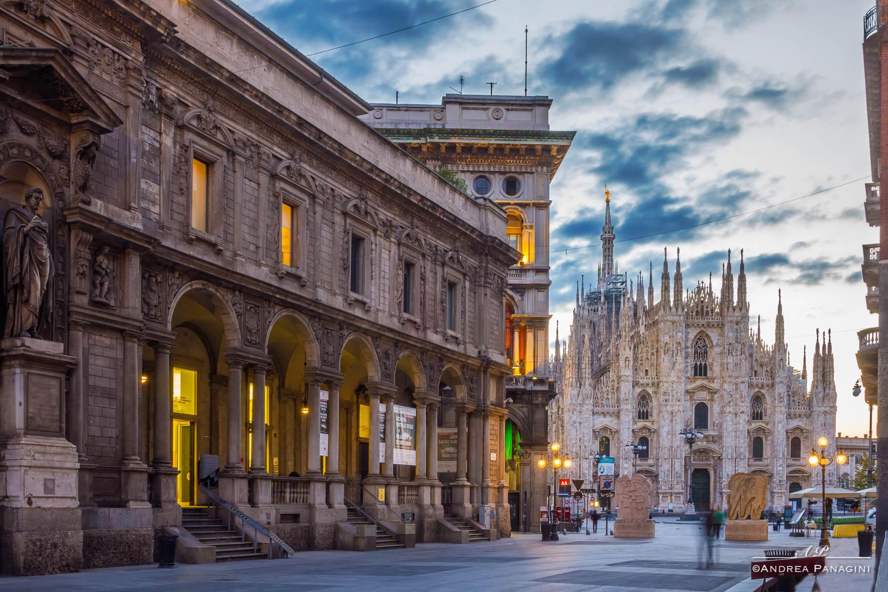 Il Duomo in lontananza
